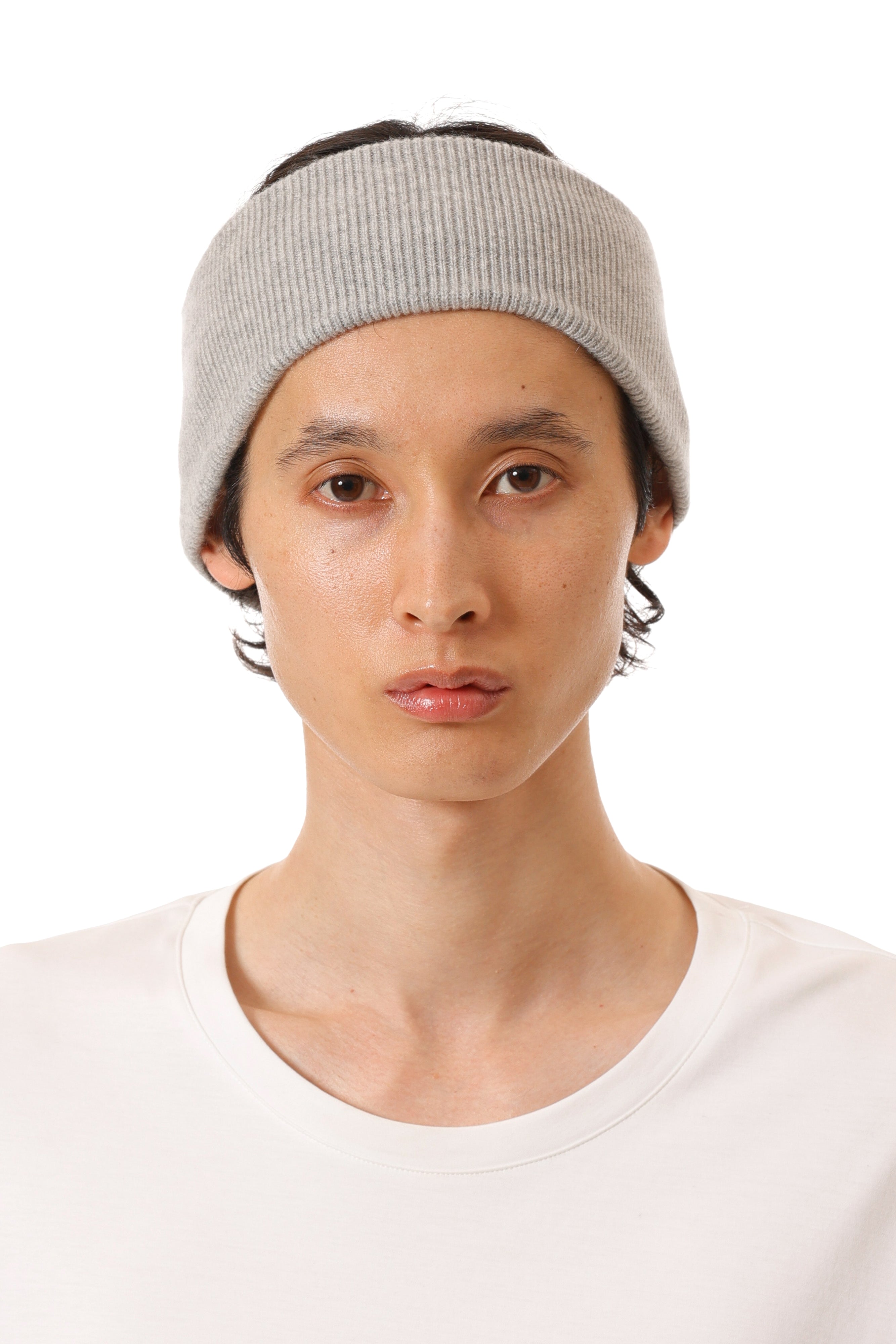 AA52-037 カシミヤニット ヘアバンド