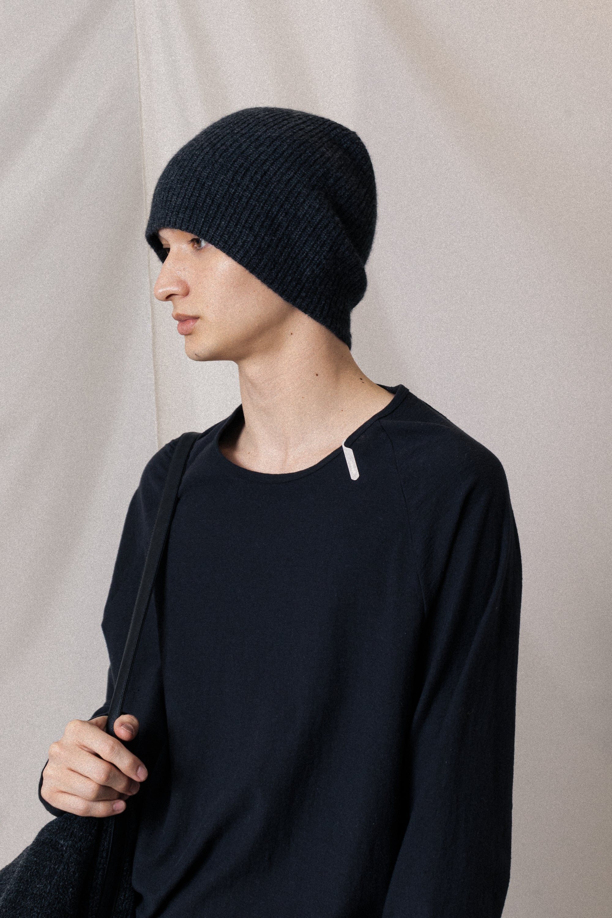 AA52-038 カシミヤニット ビーニー