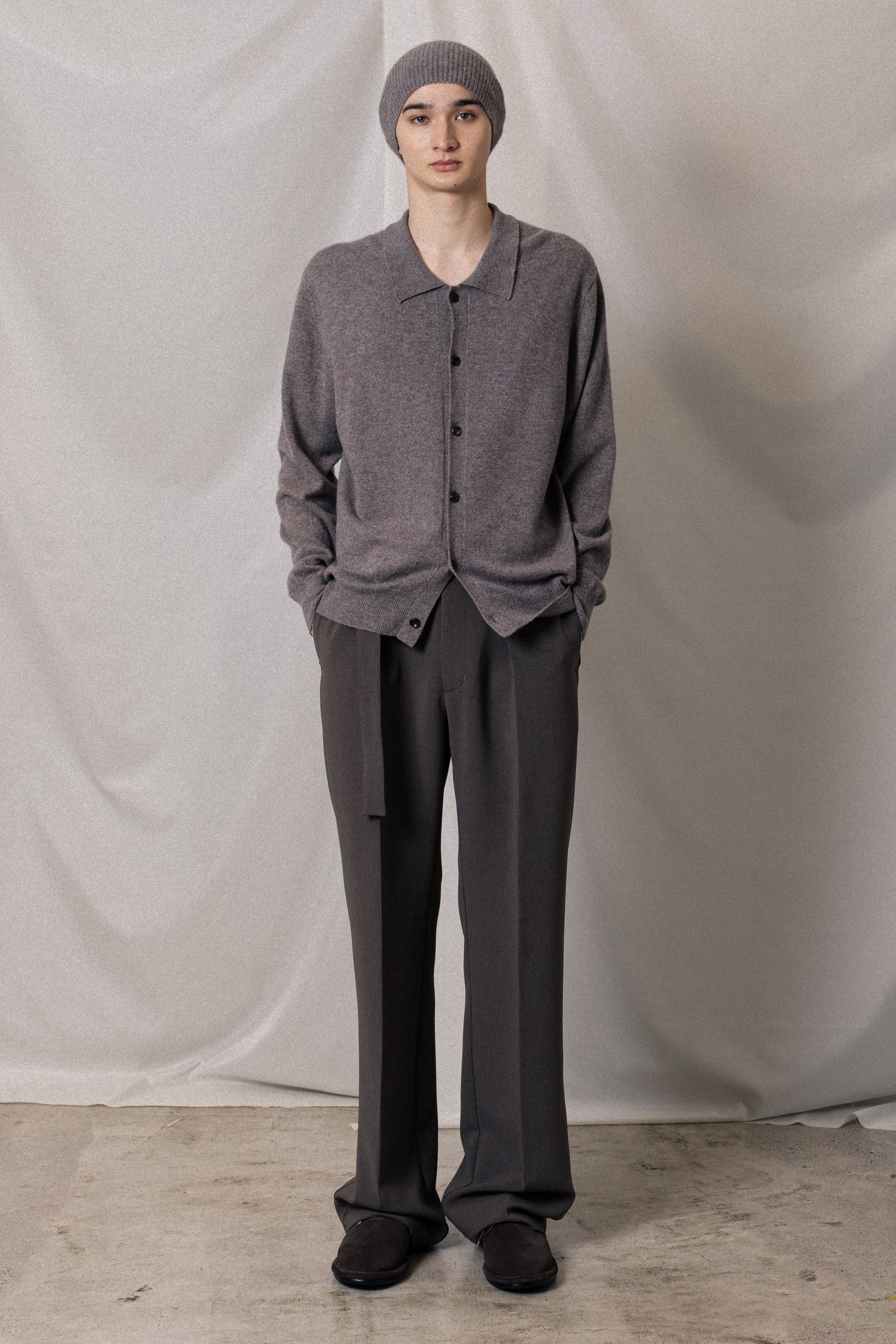 AK52-036 カシミヤニット カーディガン