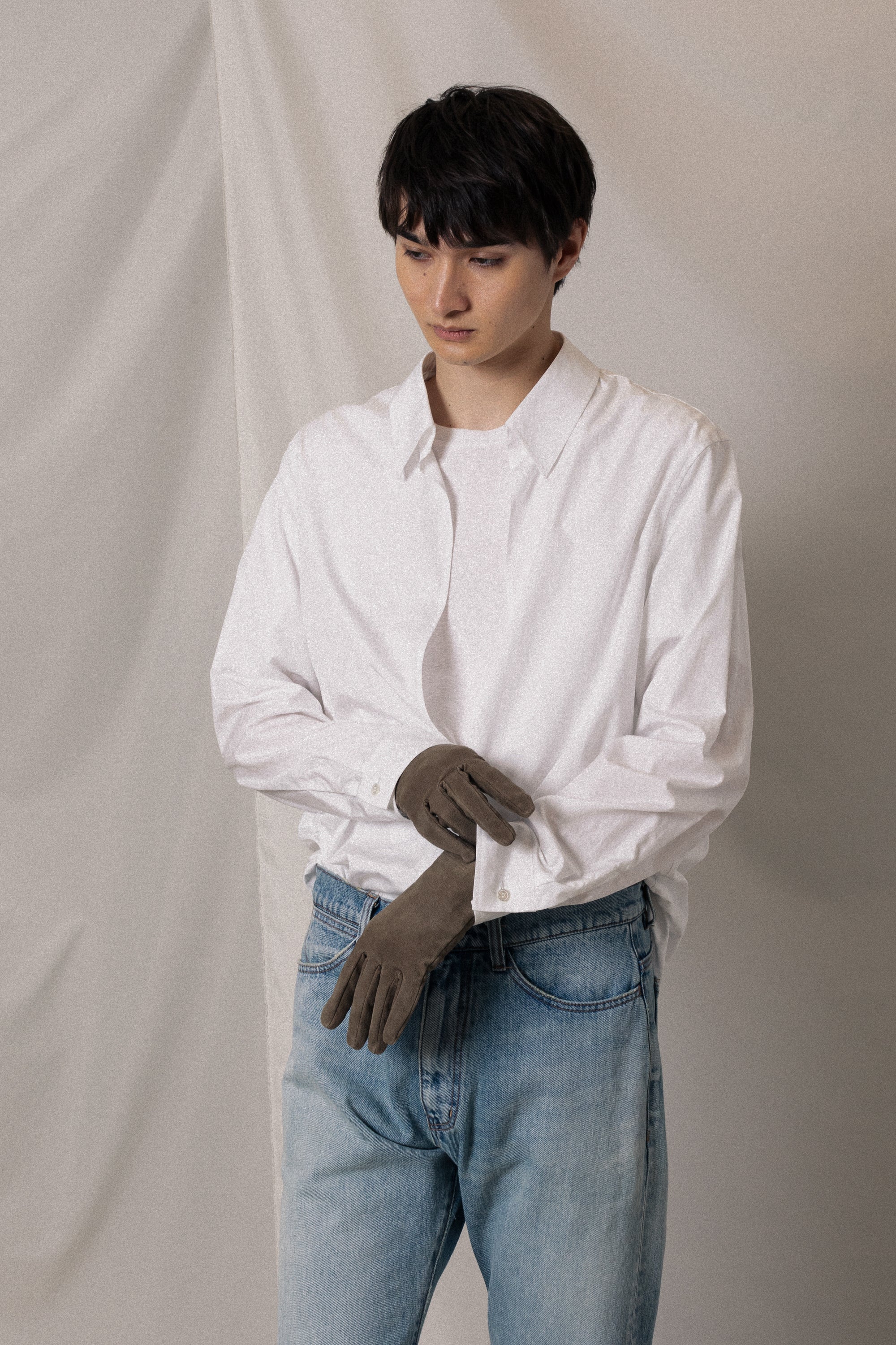 AA52-094 ストレッチシープレザー グローブ