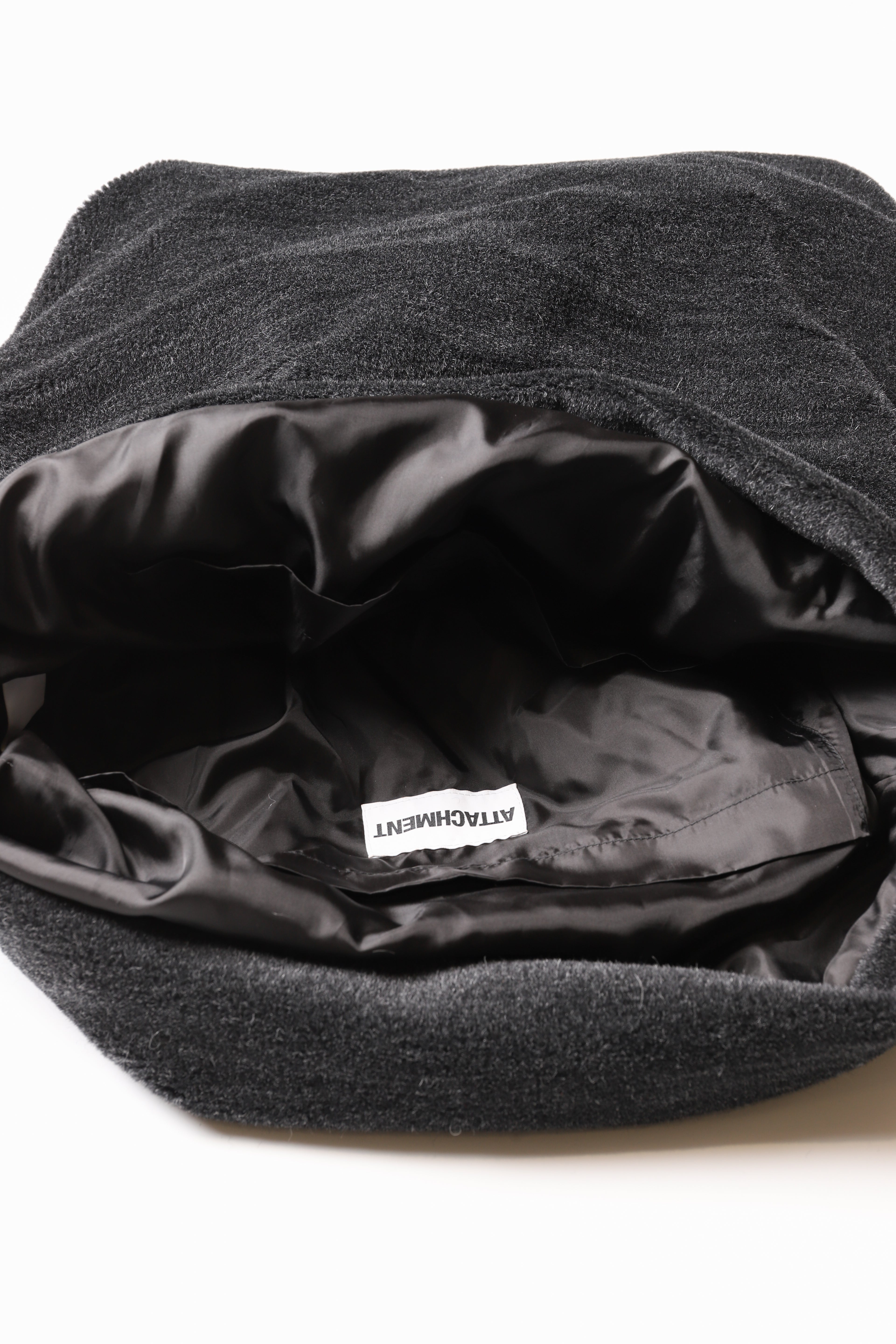 AA52-098 ウールアルパカボア ショルダーバッグ