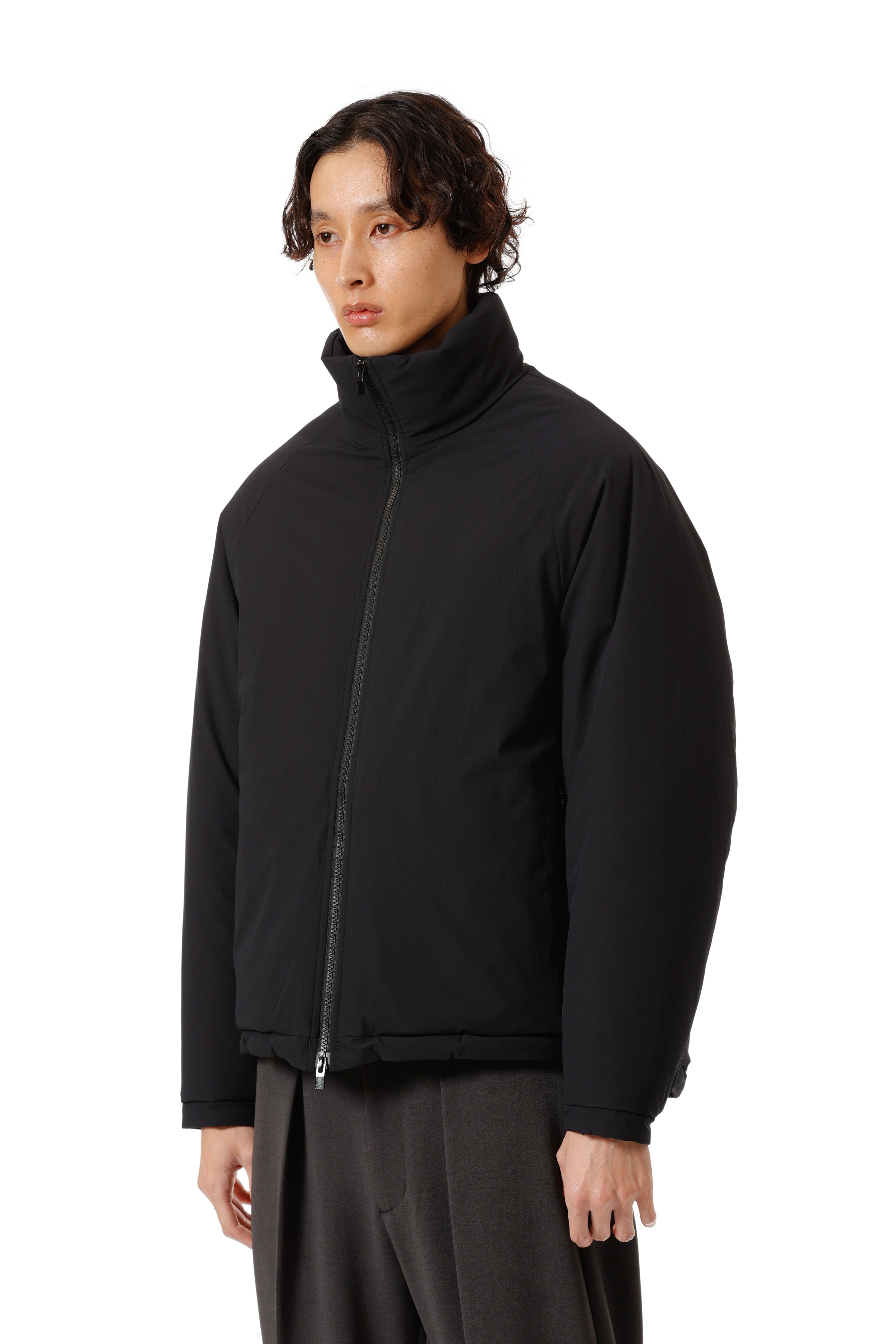 AB52-008 ナイロン2WAYストレッチクロス エクワックスジャケット