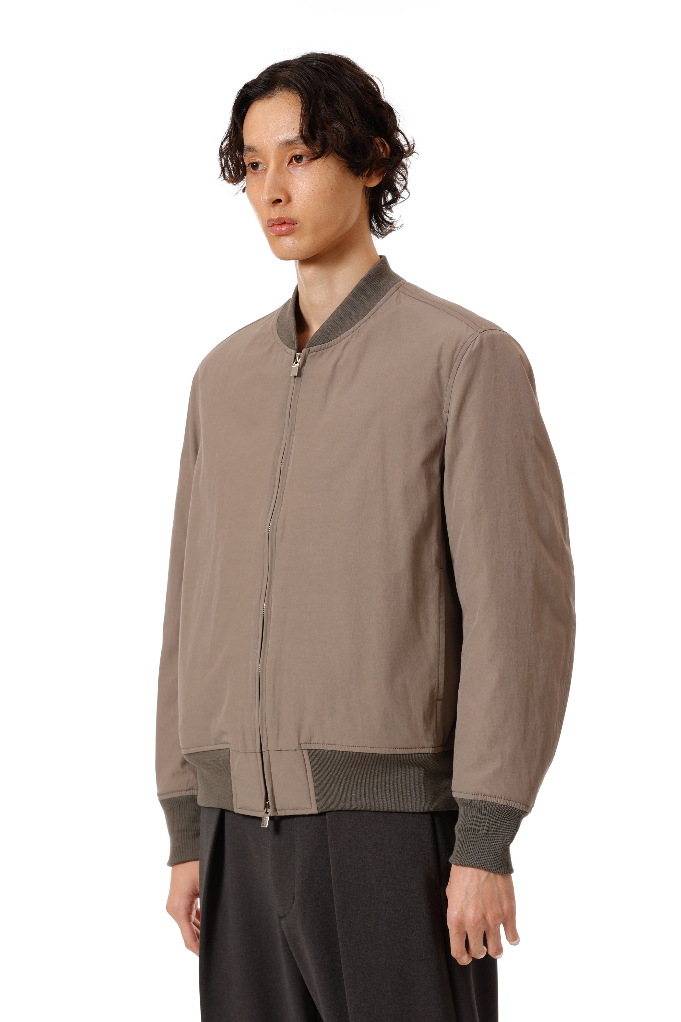 AB52-010 コットン/ナイロンウェザークロス 中綿 MA-1