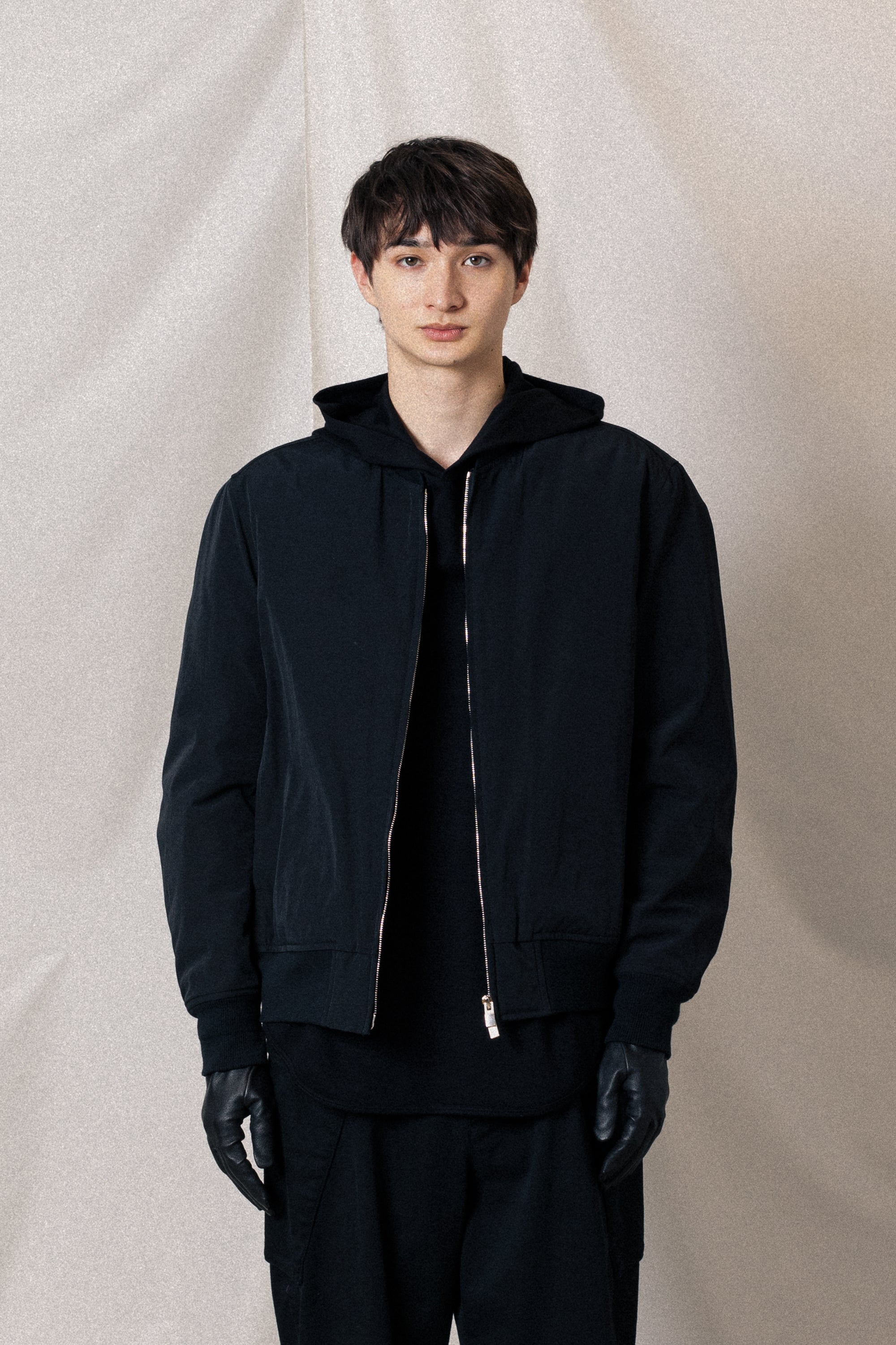 AB52-010 コットン/ナイロンウェザークロス 中綿 MA-1