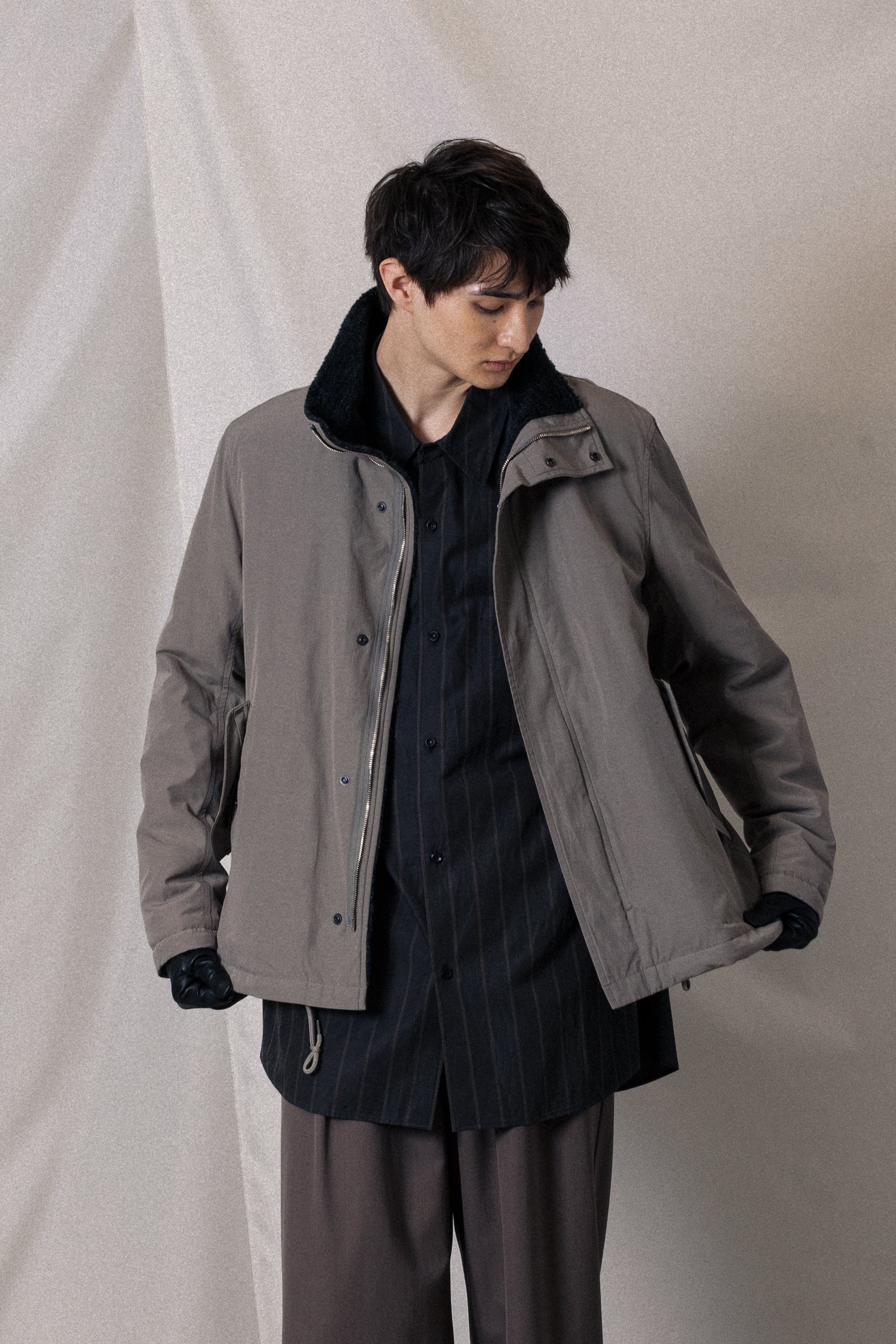 AB52-026 コットン/ナイロンウェザークロス ユーティリティジャケット