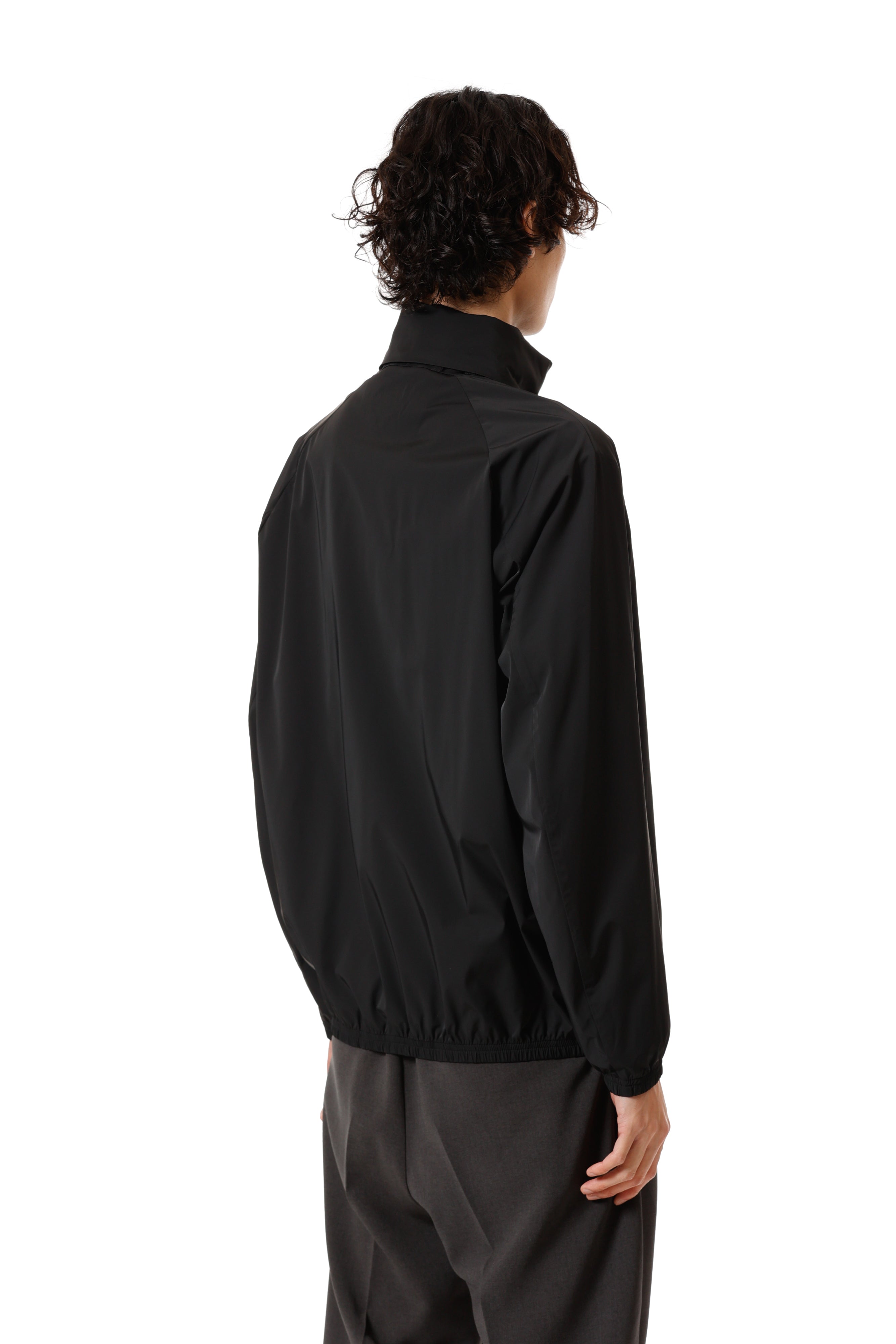 AB52-041 ナイロン2レイヤーストレッチ ライトブルゾン