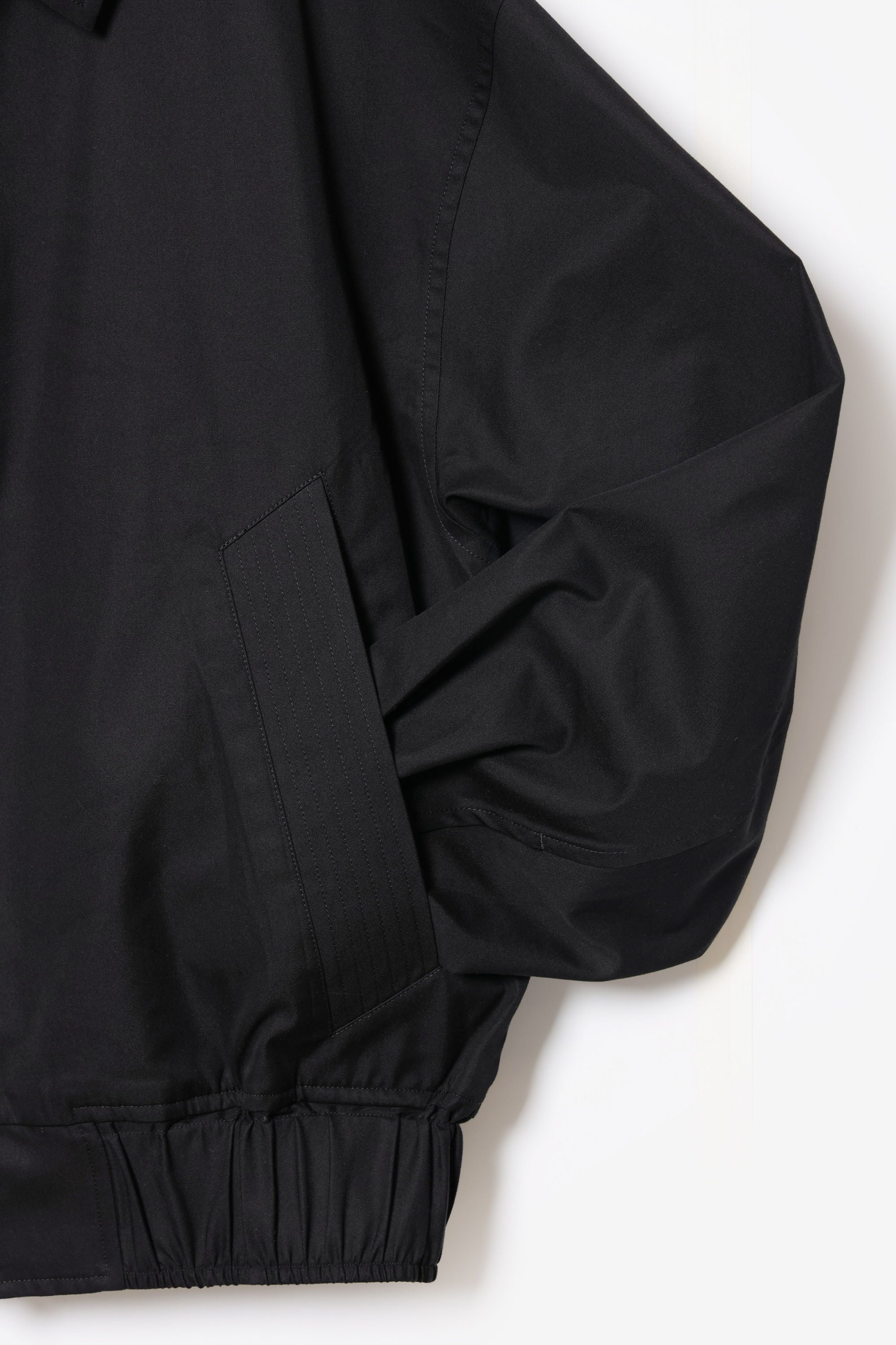 コットン/シルクギャバジン ハリントンジャケット〔AB61-041〕