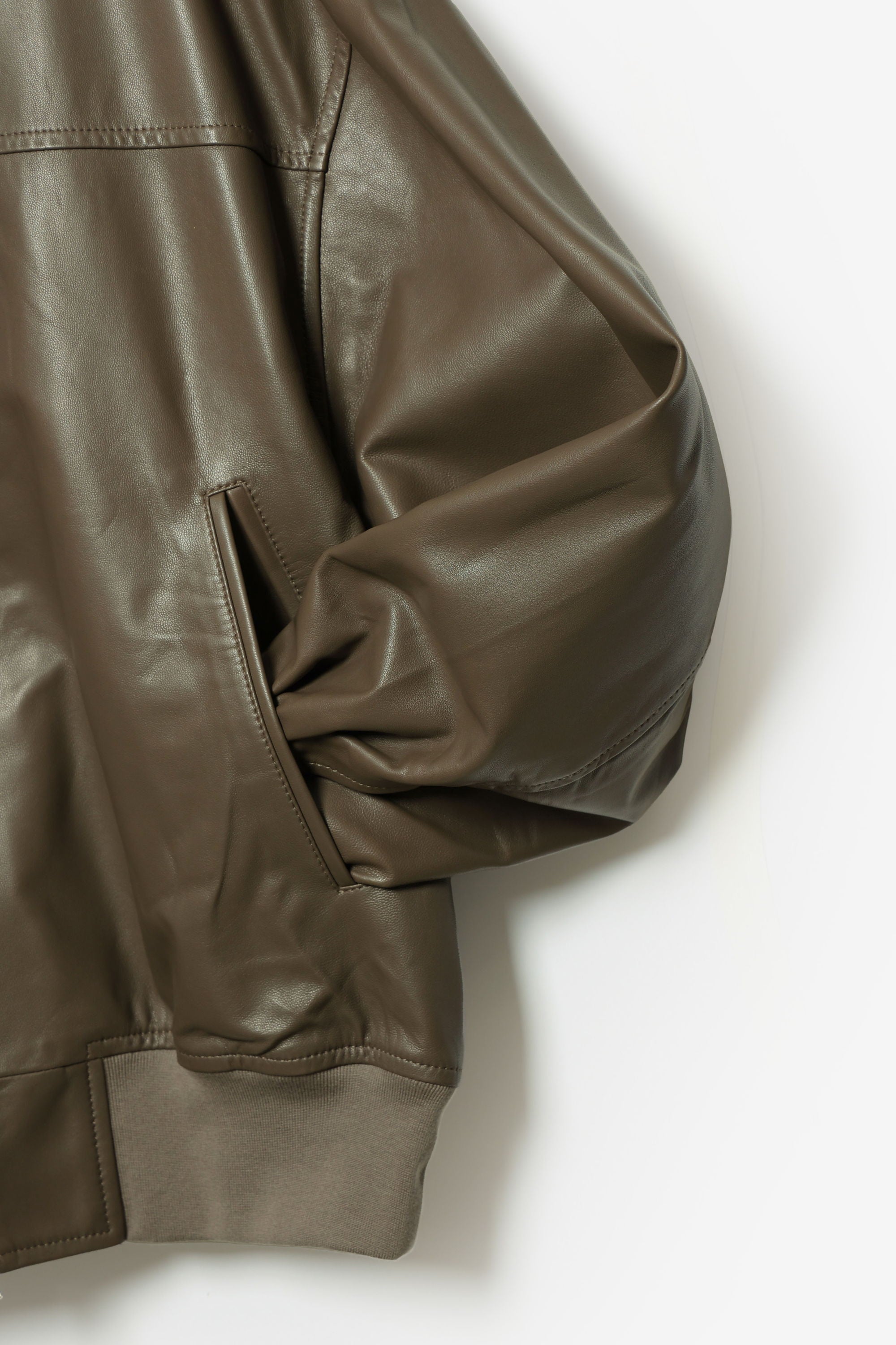 ラムレザー フライトジャケット