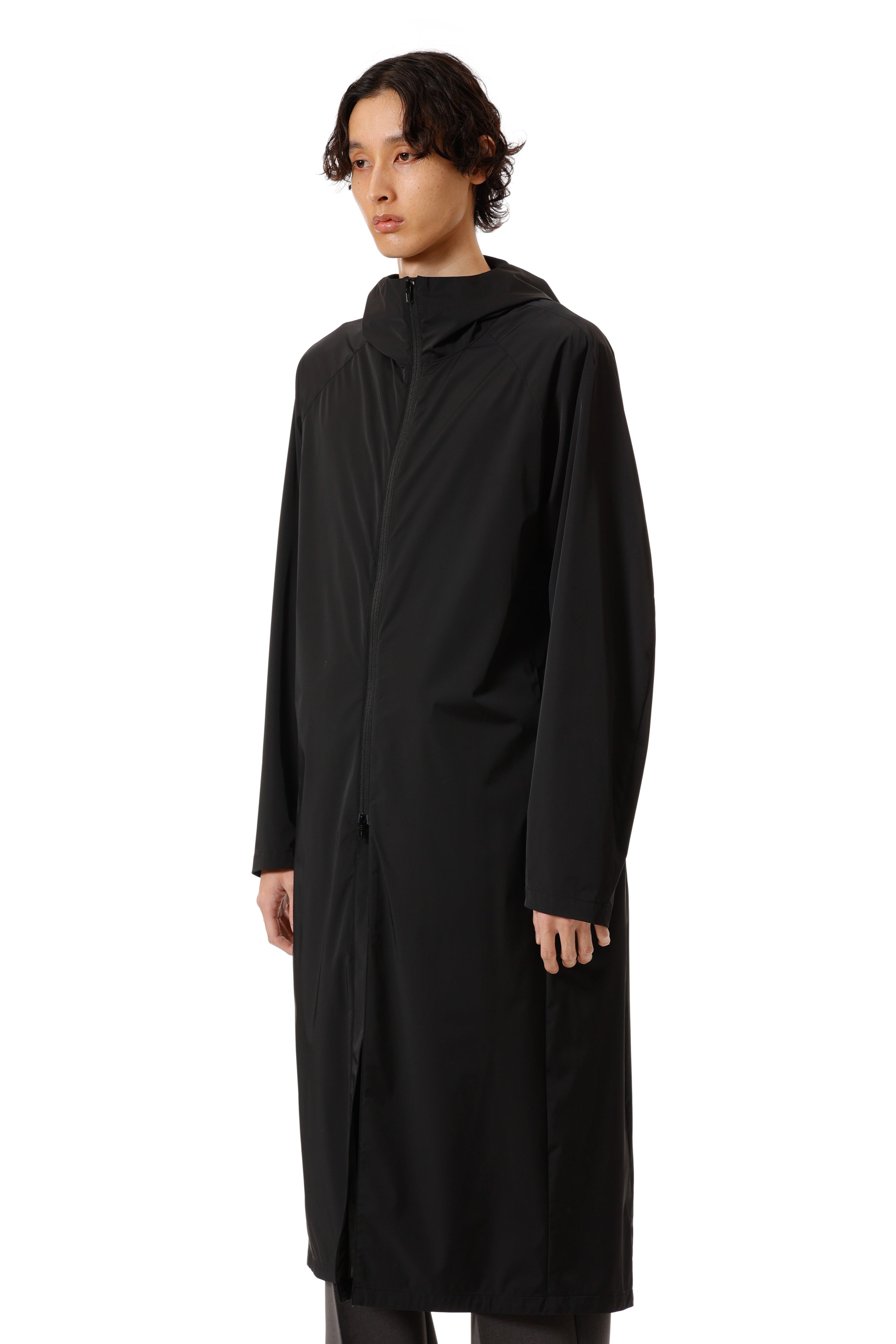 AC52-042 ナイロン2レイヤーストレッチ ライトフードコート