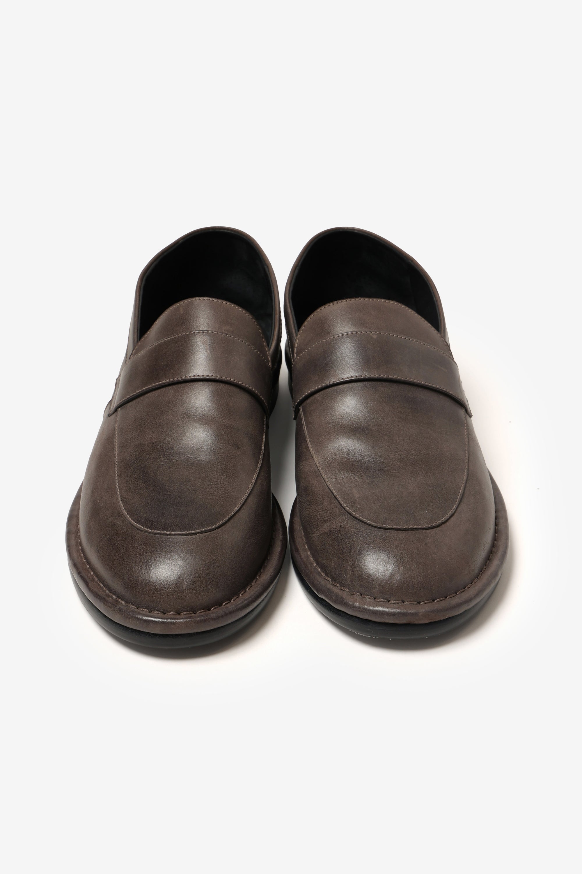 スムースレザー ローファー