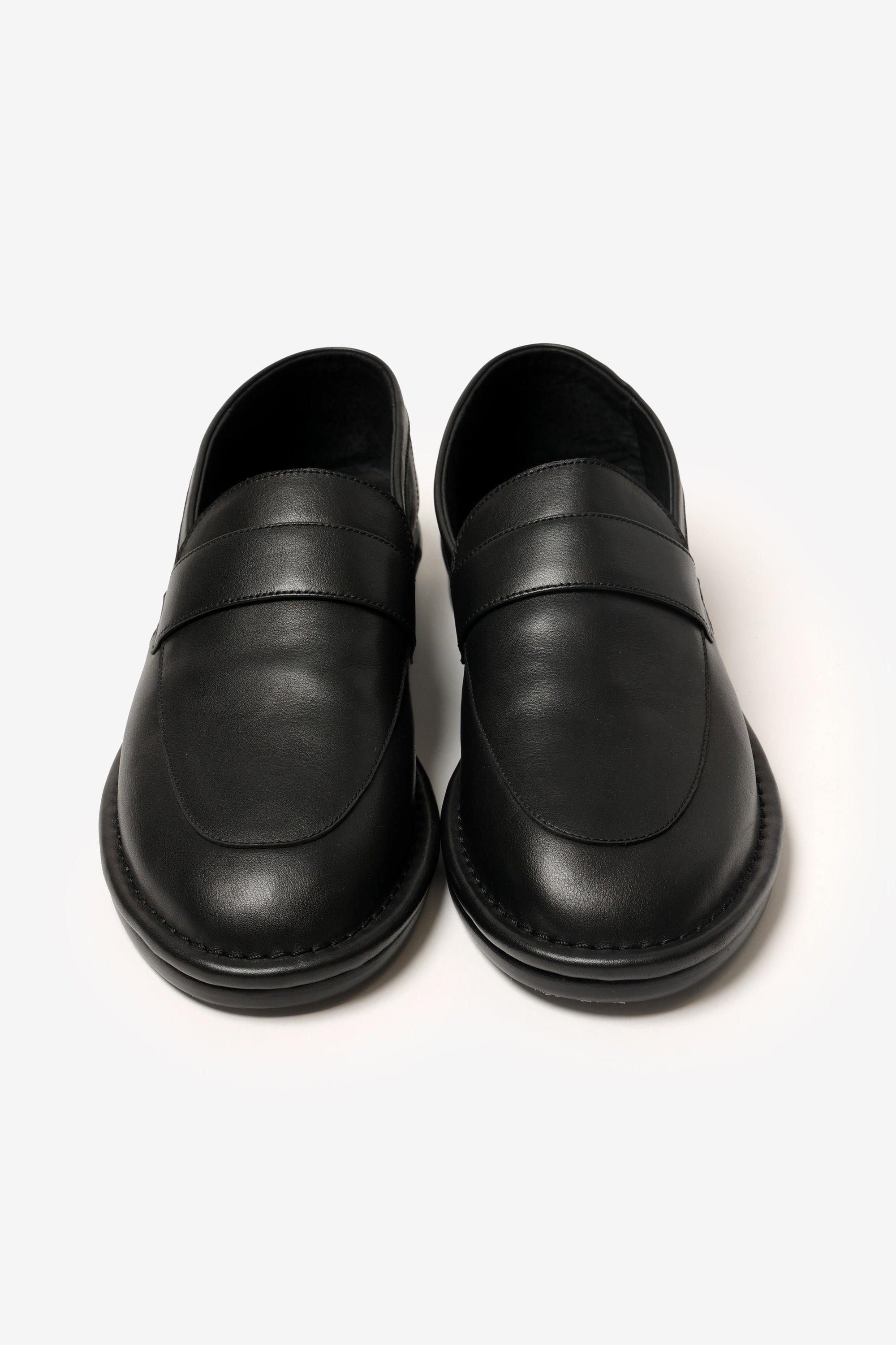 スムースレザー ローファー