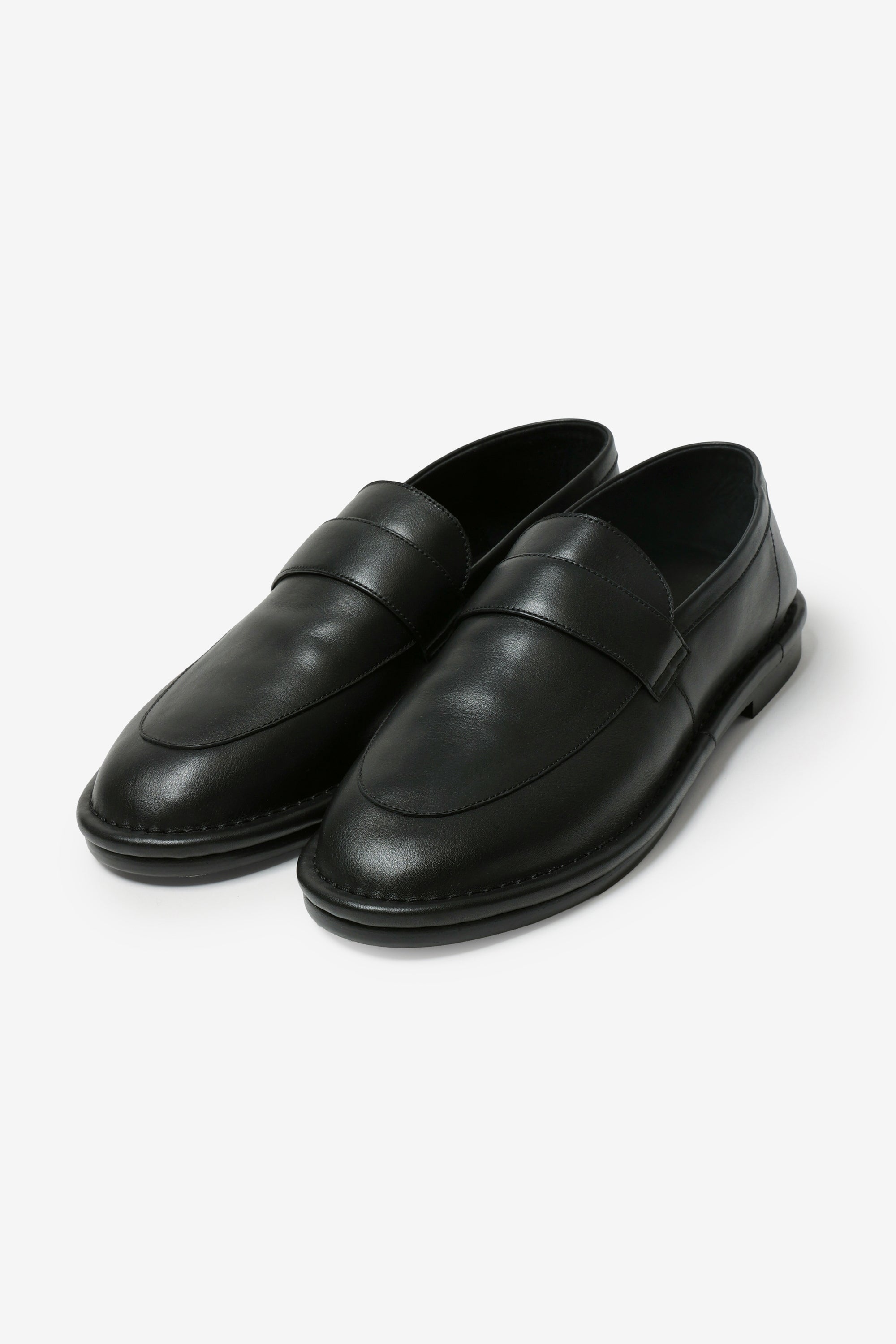 スムースレザー ローファー