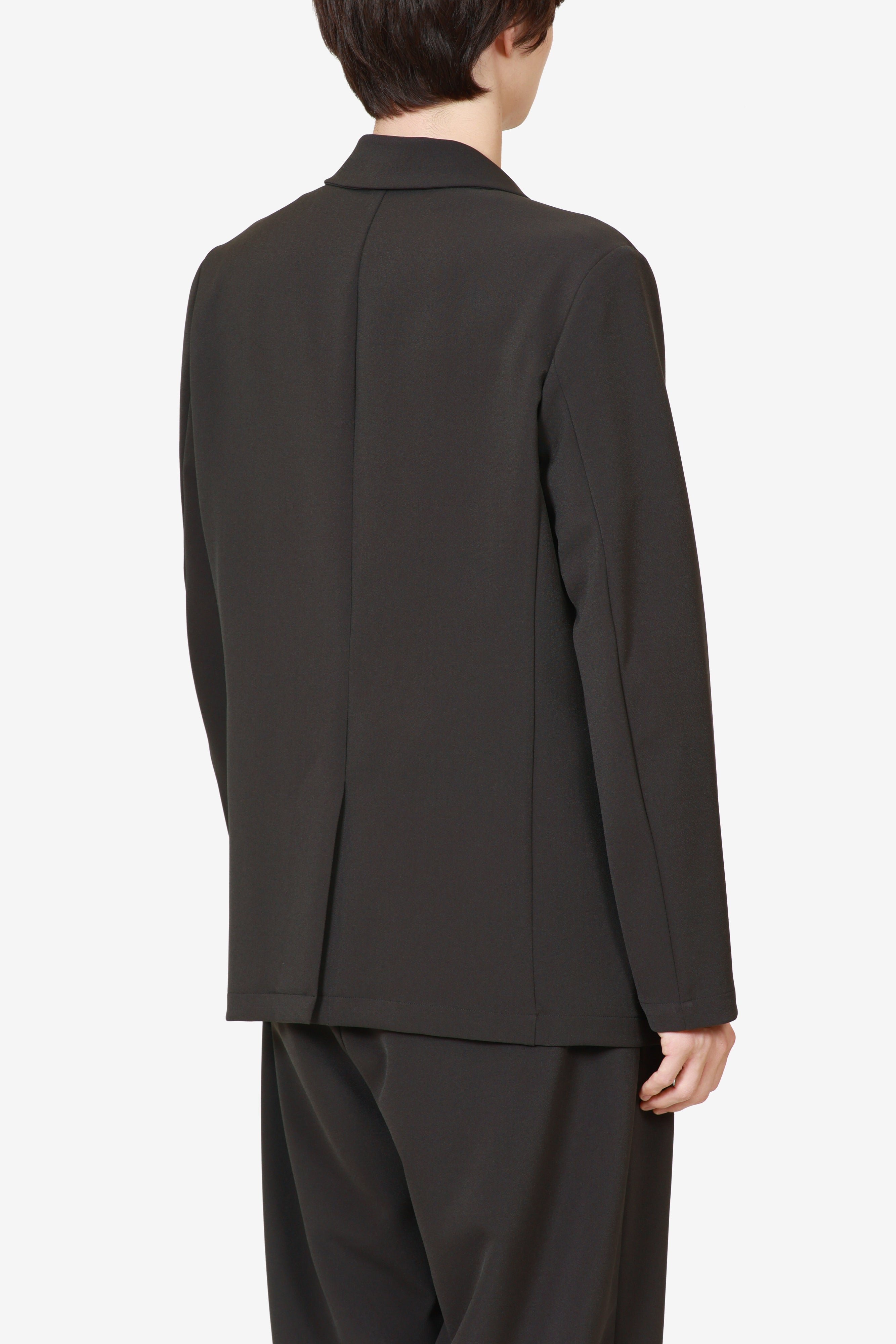 AG52-077 ポリエステルストレッチダブルクロス 2Bジャケット