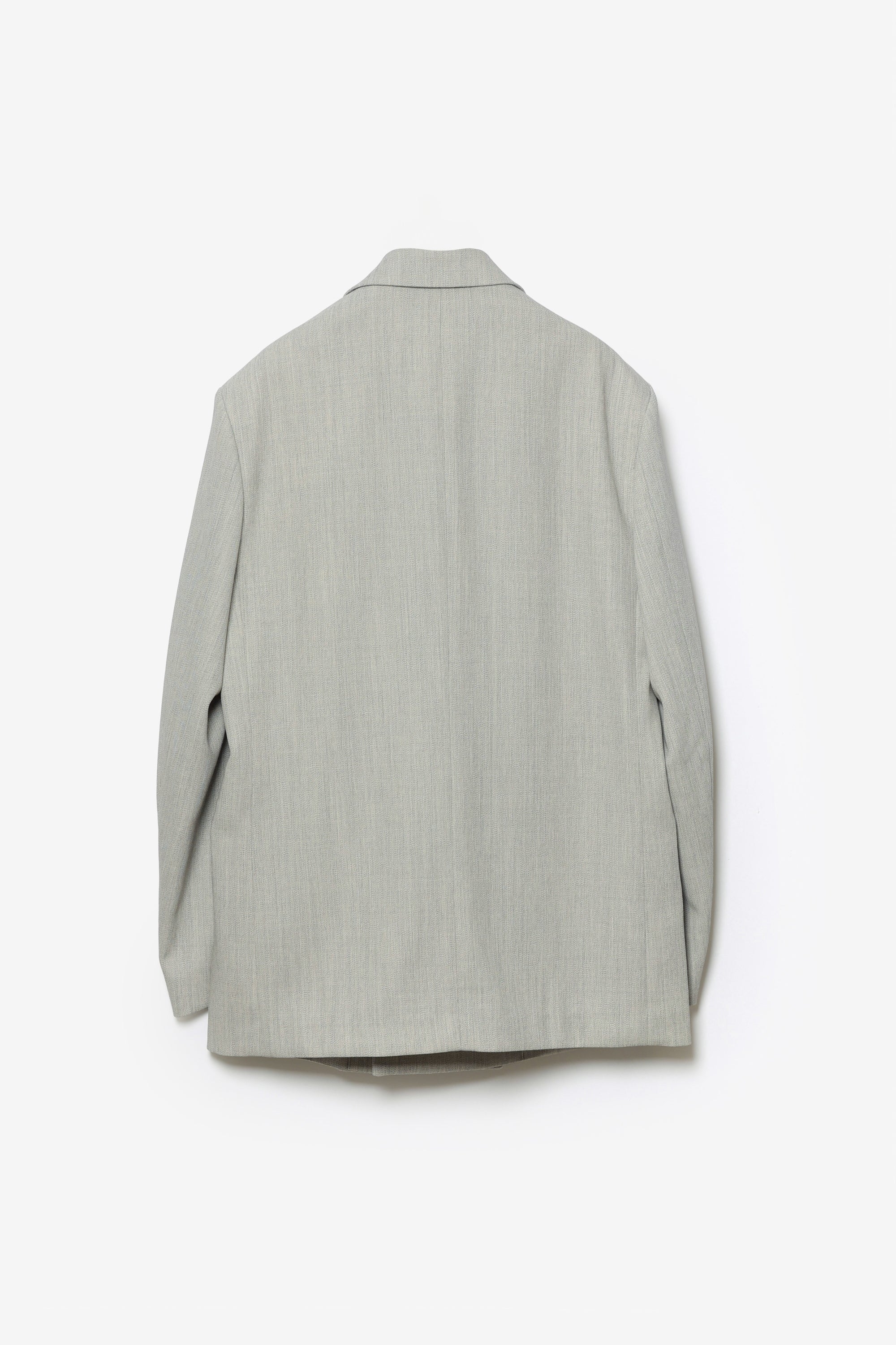 ハイツイストウールギャバジンキャンバス ダブルブレステッドジャケット