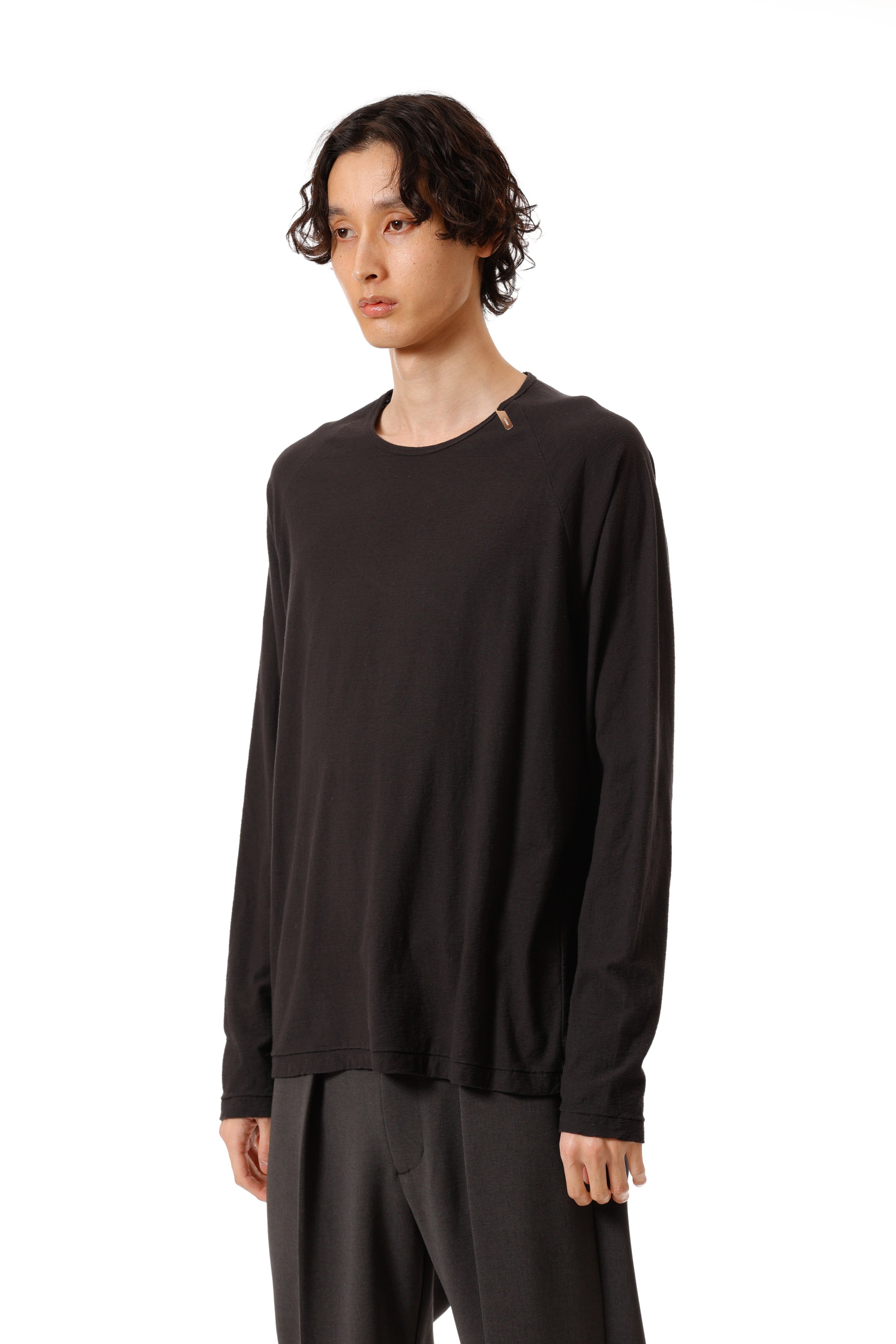 AJ52-069 ラフィージャージー ラグランスリーブTシャツL/S