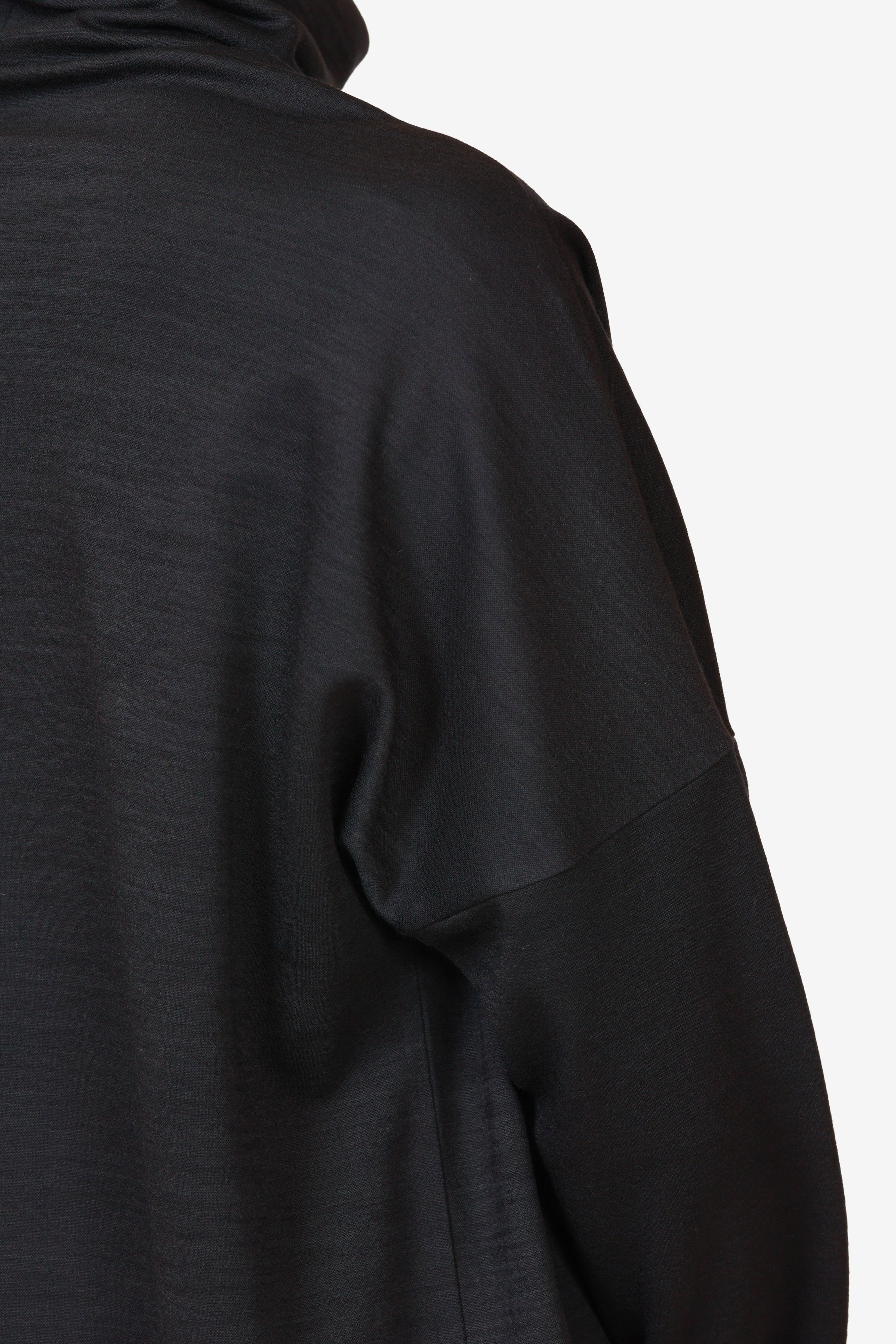 限定商品 AJ52-114 ウール/ナイロンスムース ハイネックカットソーL/S