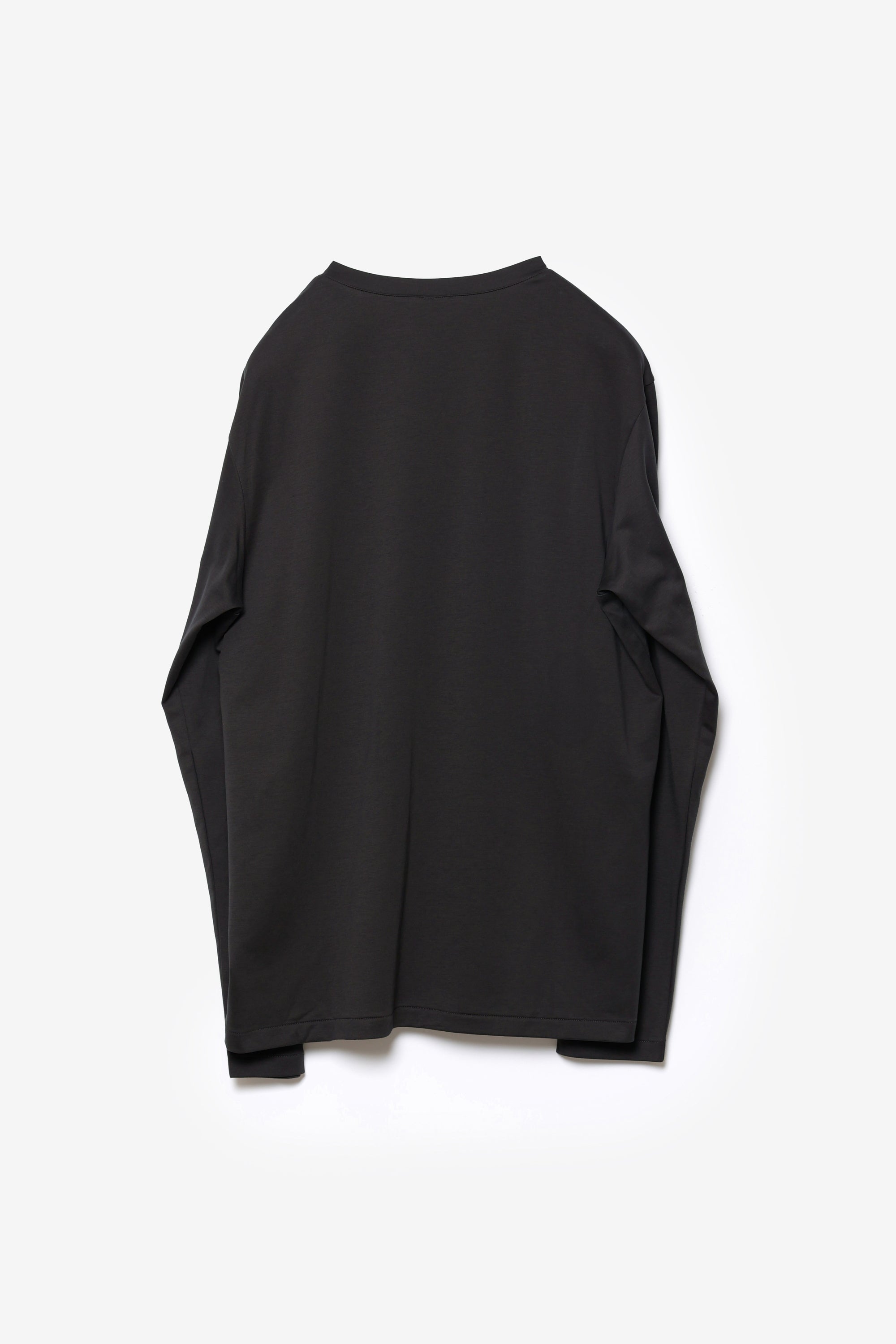 コットンダブルフェイス スリムフィットL/S Tシャツ