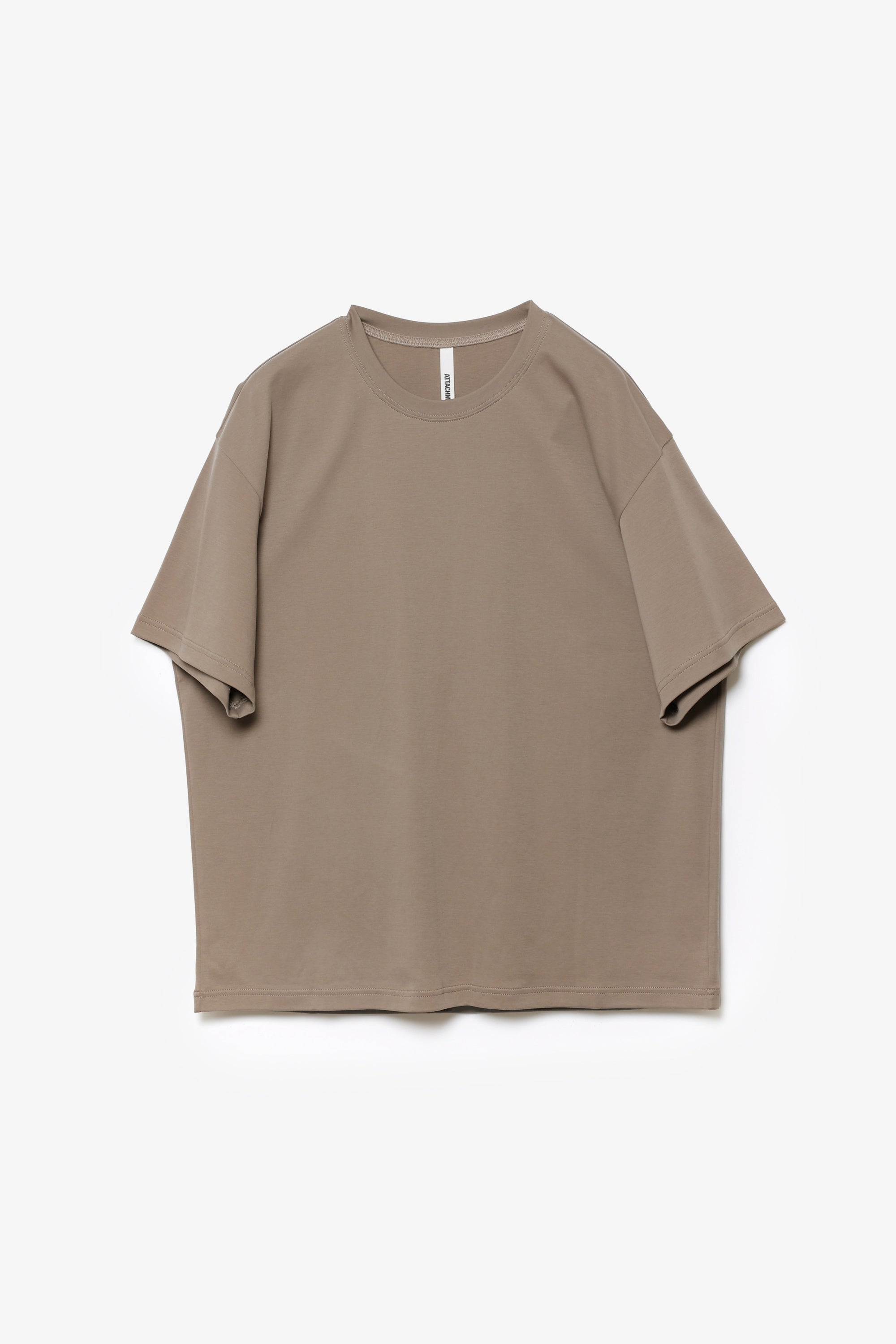 コットンダブルフェイス オーバーサイズS/S Tシャツ