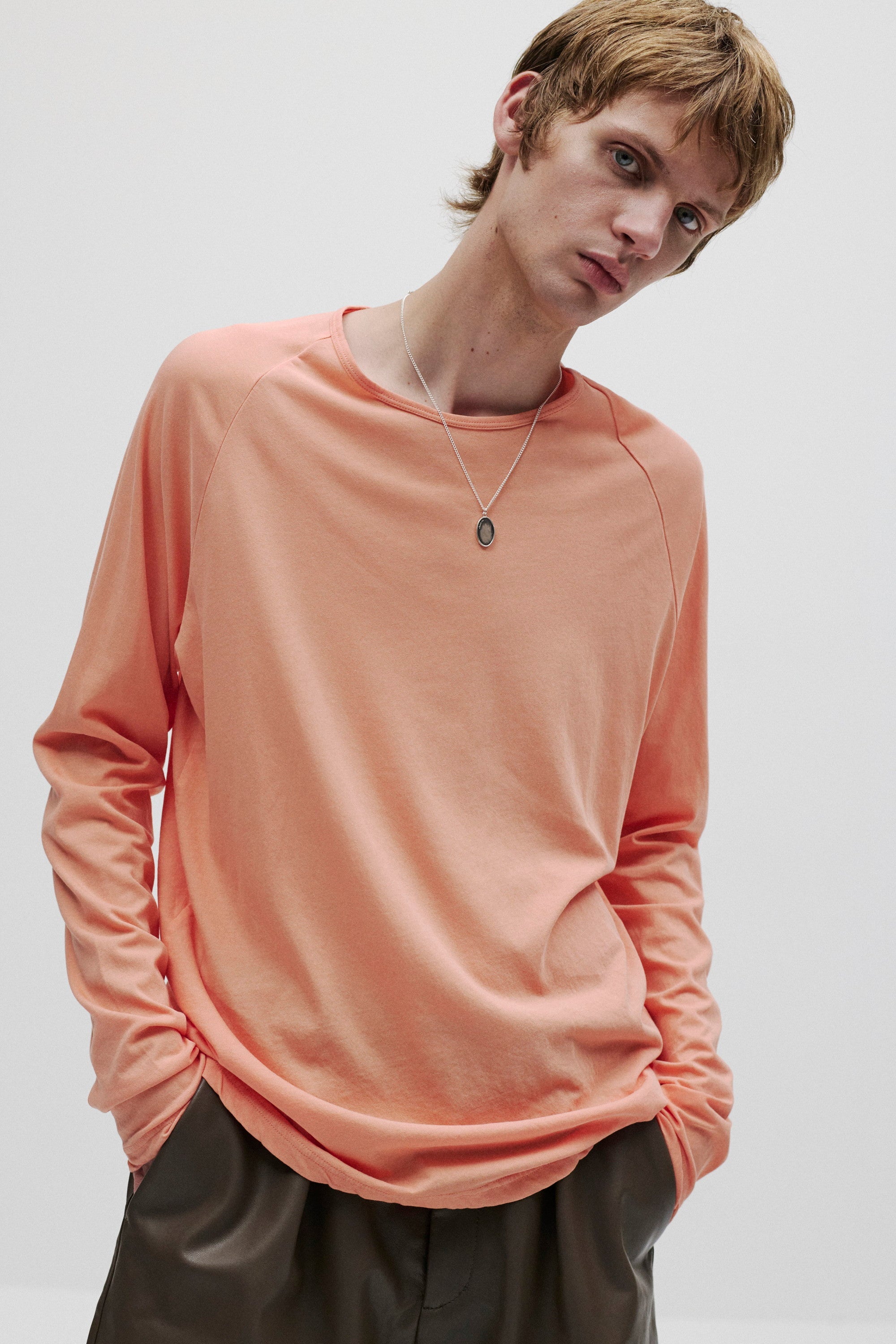 ハイツイストジャージー ラグランL/S Tシャツ