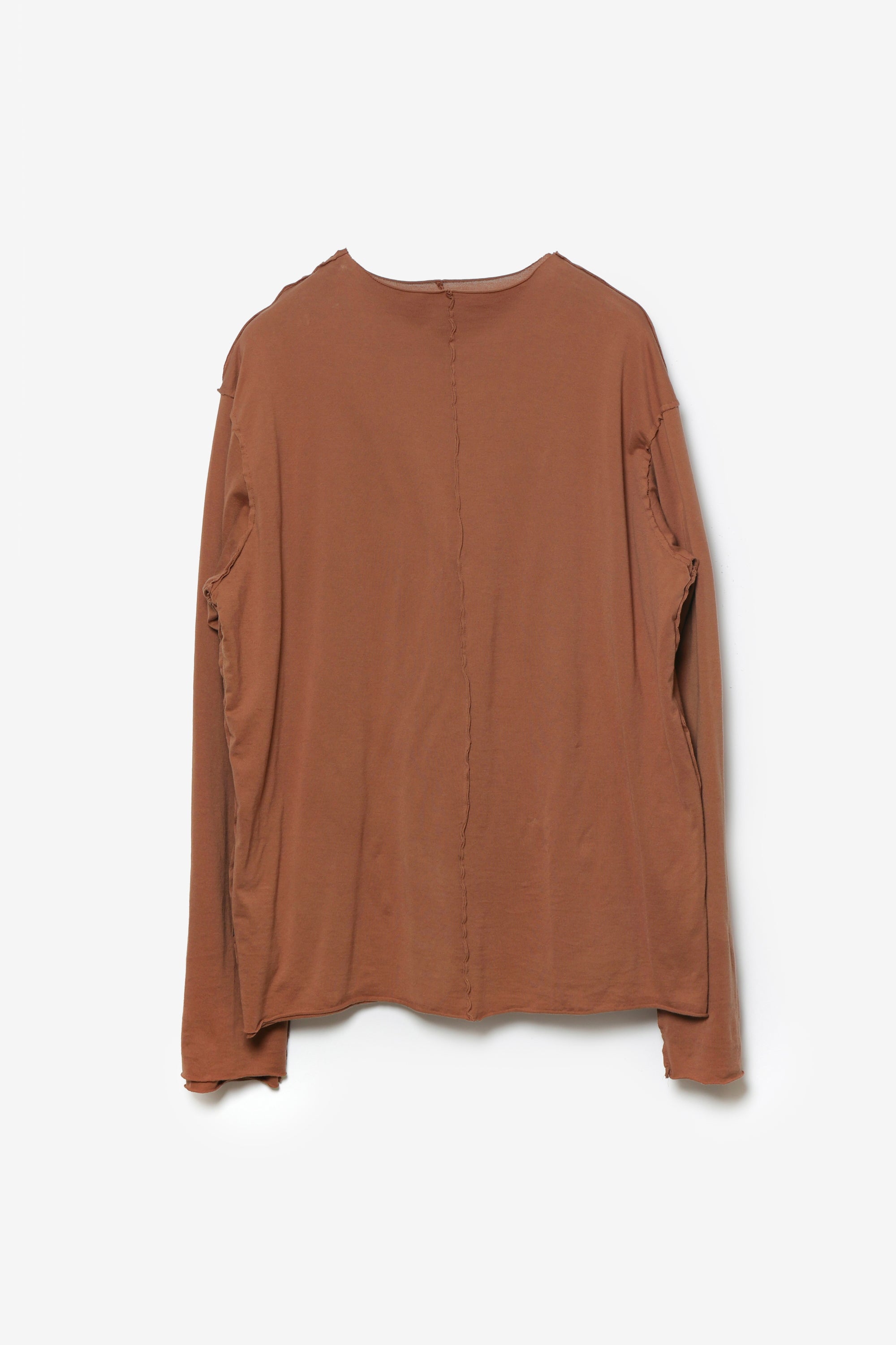 ピマコットンジャージー スリムフィットレイヤードL/S Tシャツ