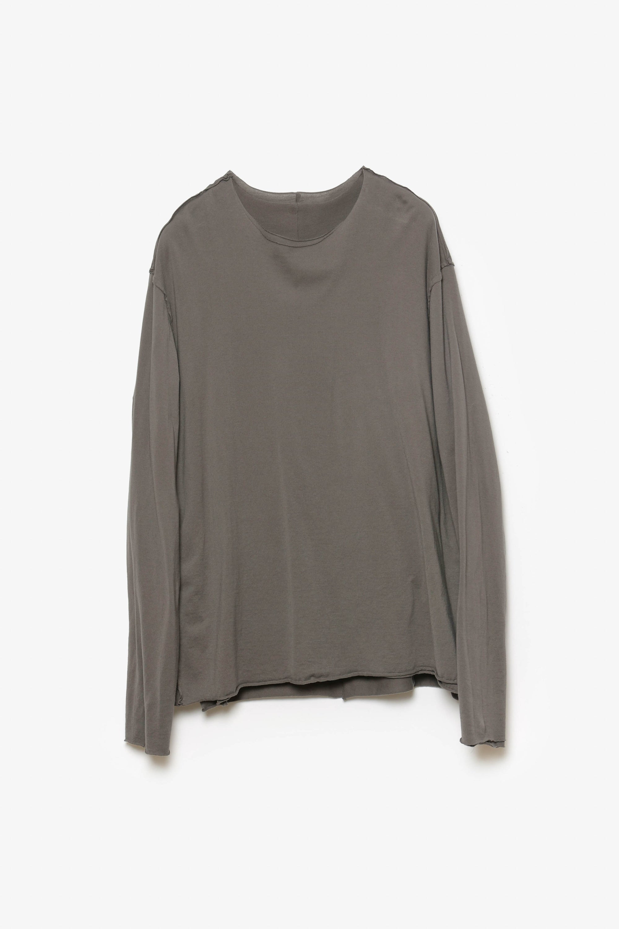 ピマコットンジャージー スリムフィットレイヤードL/S Tシャツ