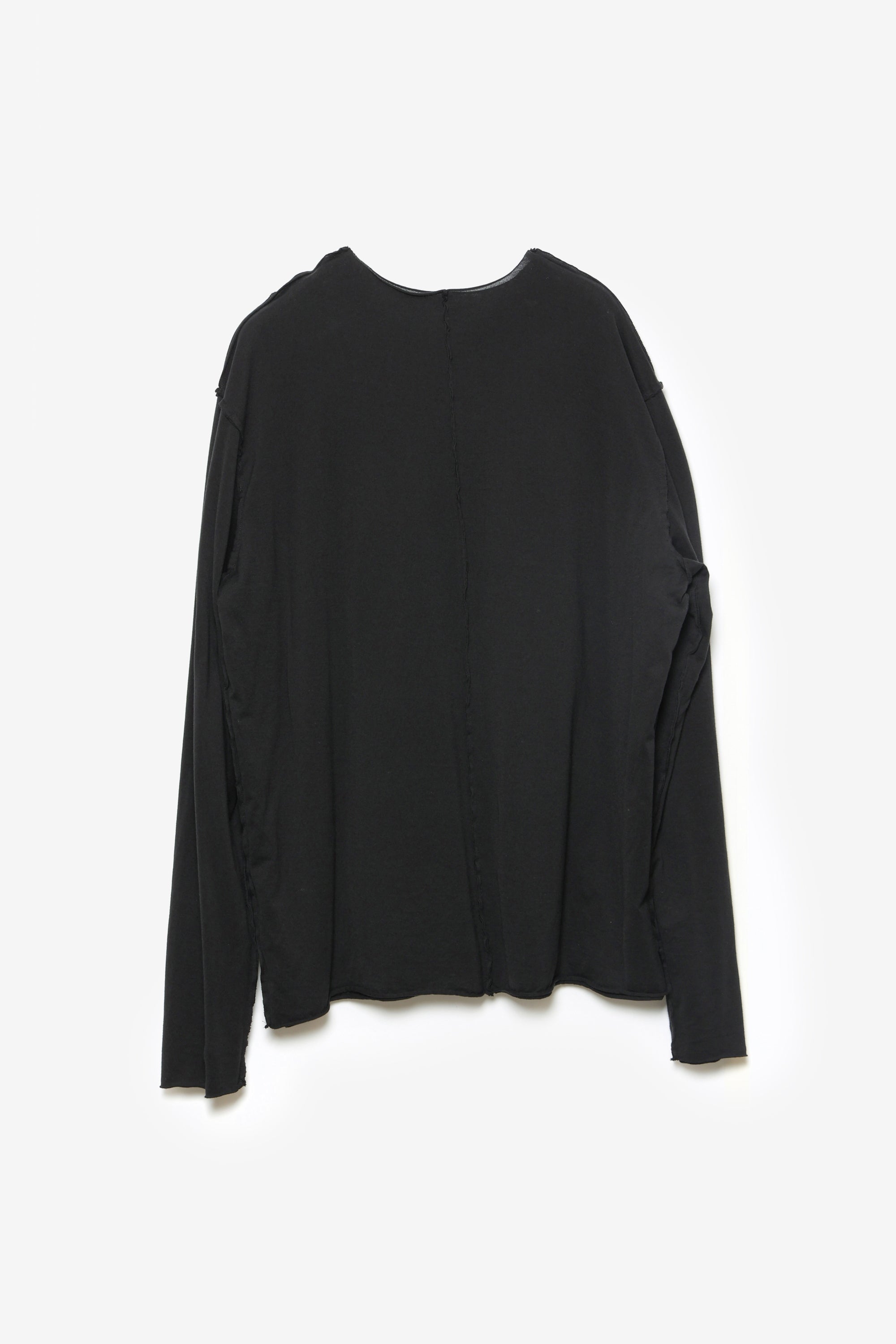 ピマコットンジャージー スリムフィットレイヤードL/S Tシャツ