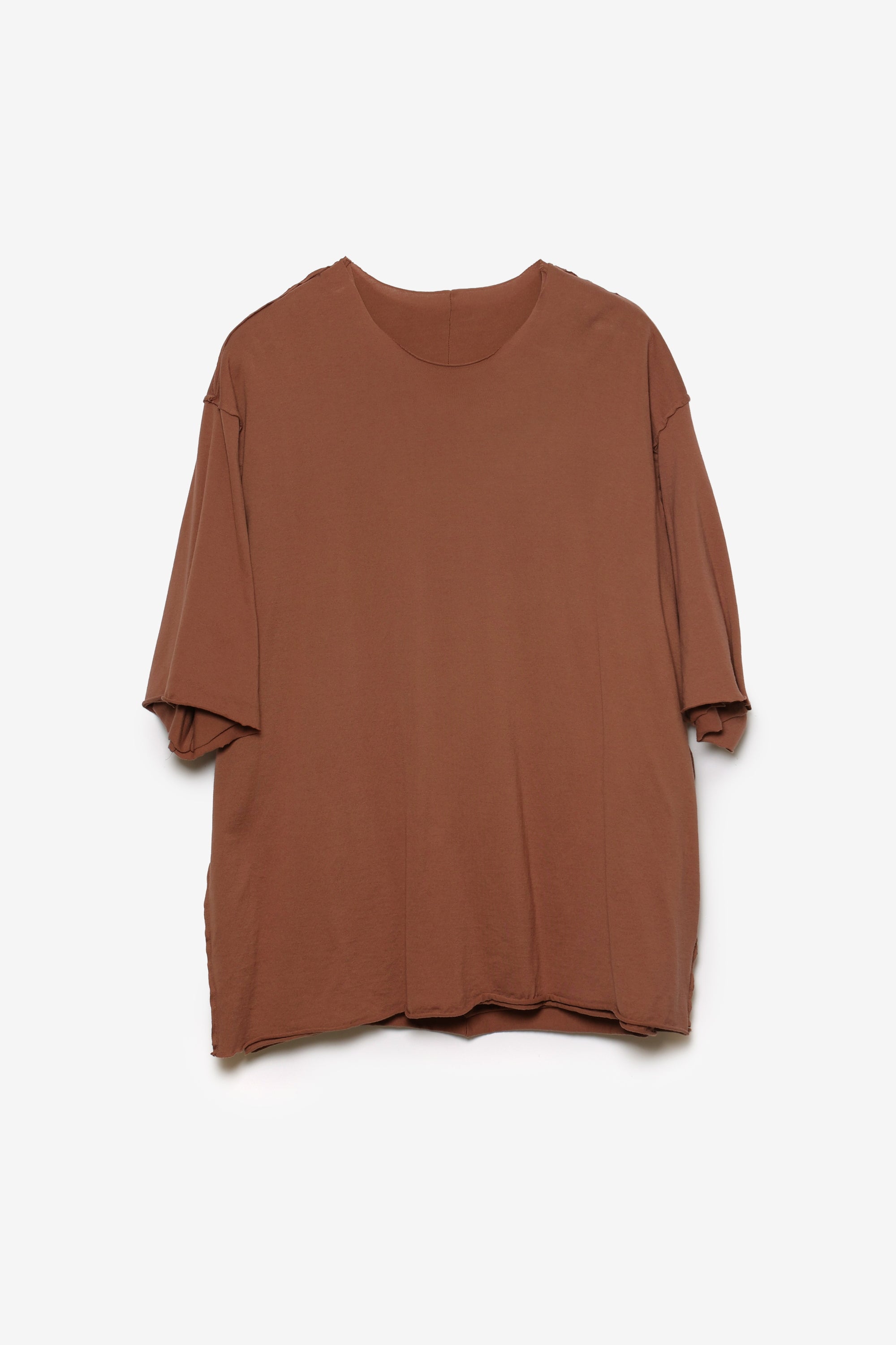 ピマコットンジャージー オーバーサイズレイヤードS/S Tシャツ