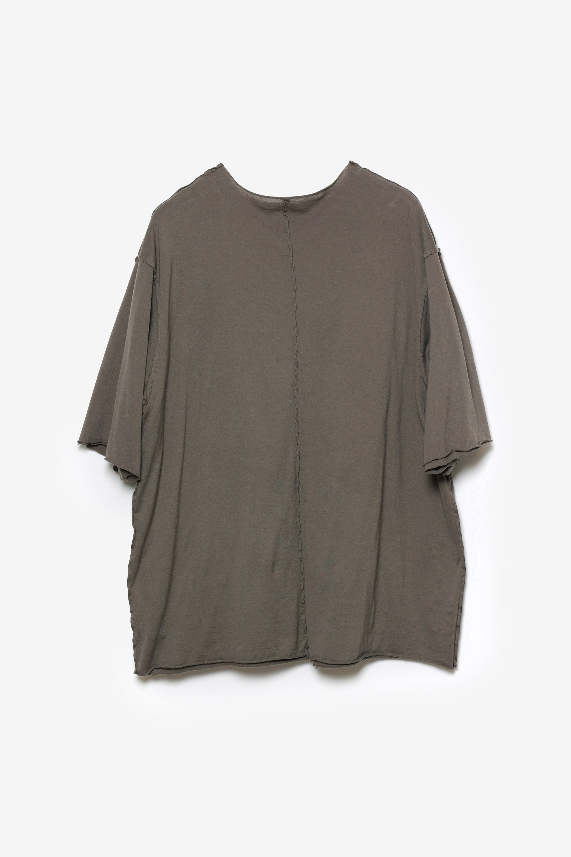 ピマコットンジャージー オーバーサイズレイヤードS/S Tシャツ