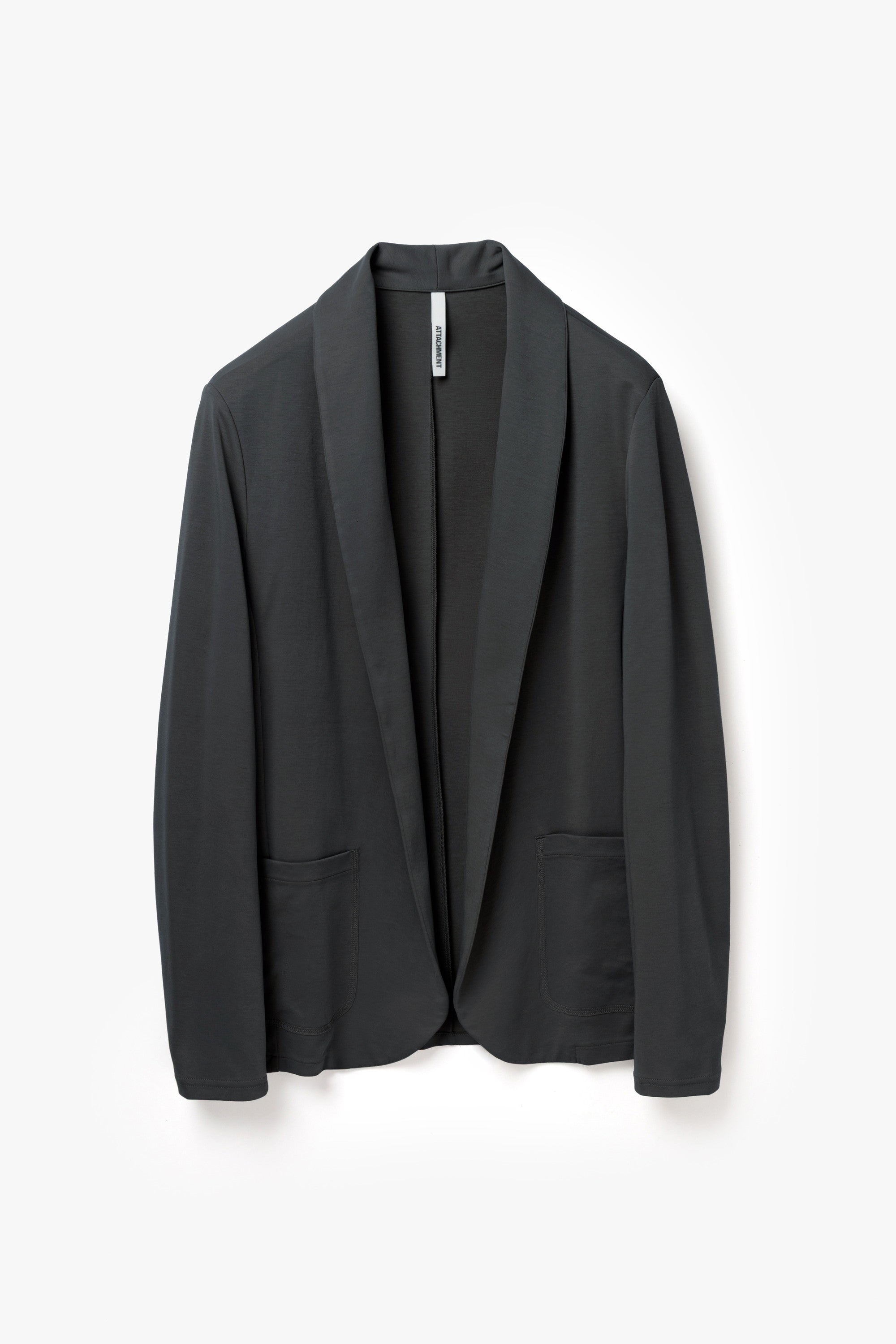 コットンダブルフェイス ストールカーディガン