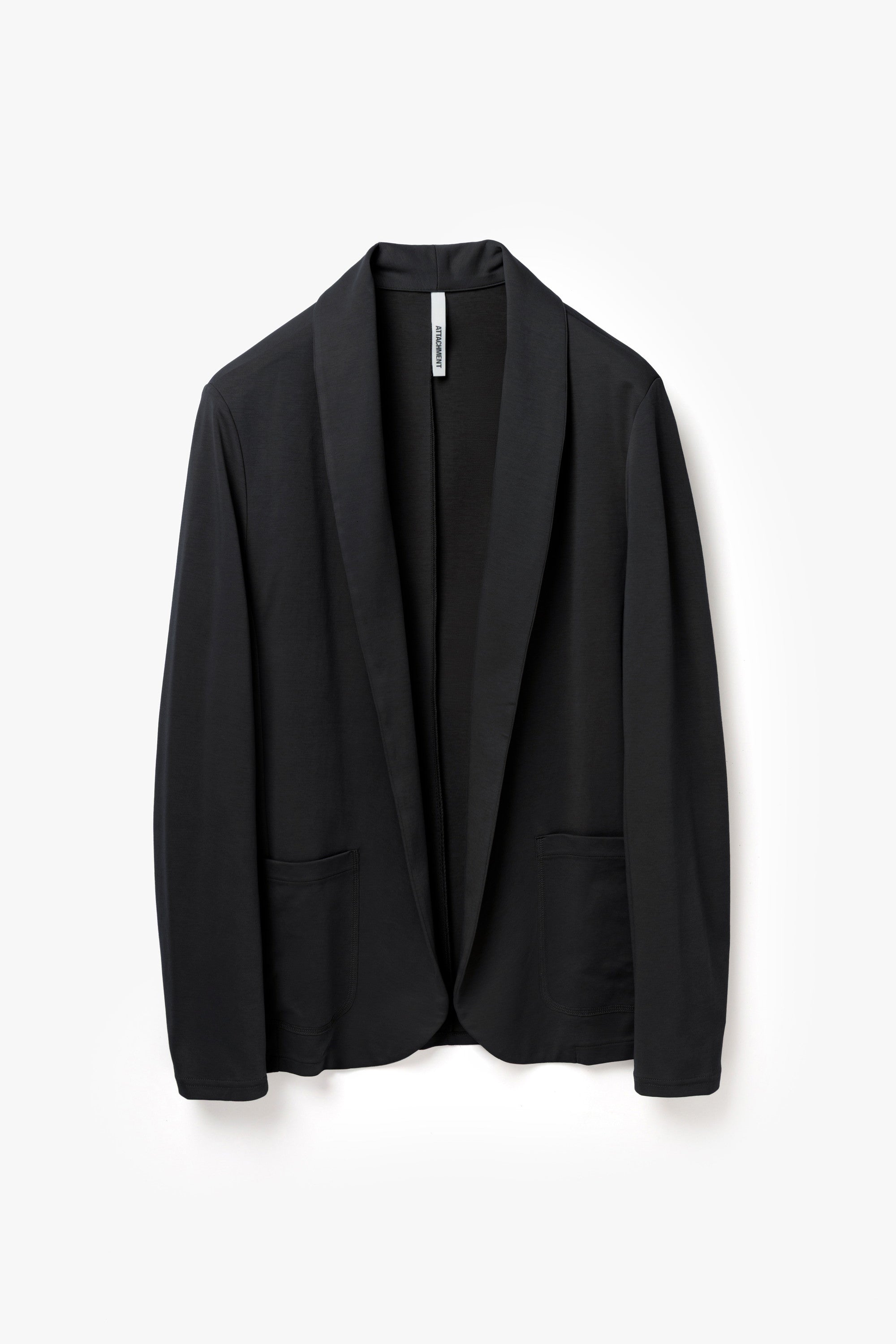 コットンダブルフェイス ストールカーディガン