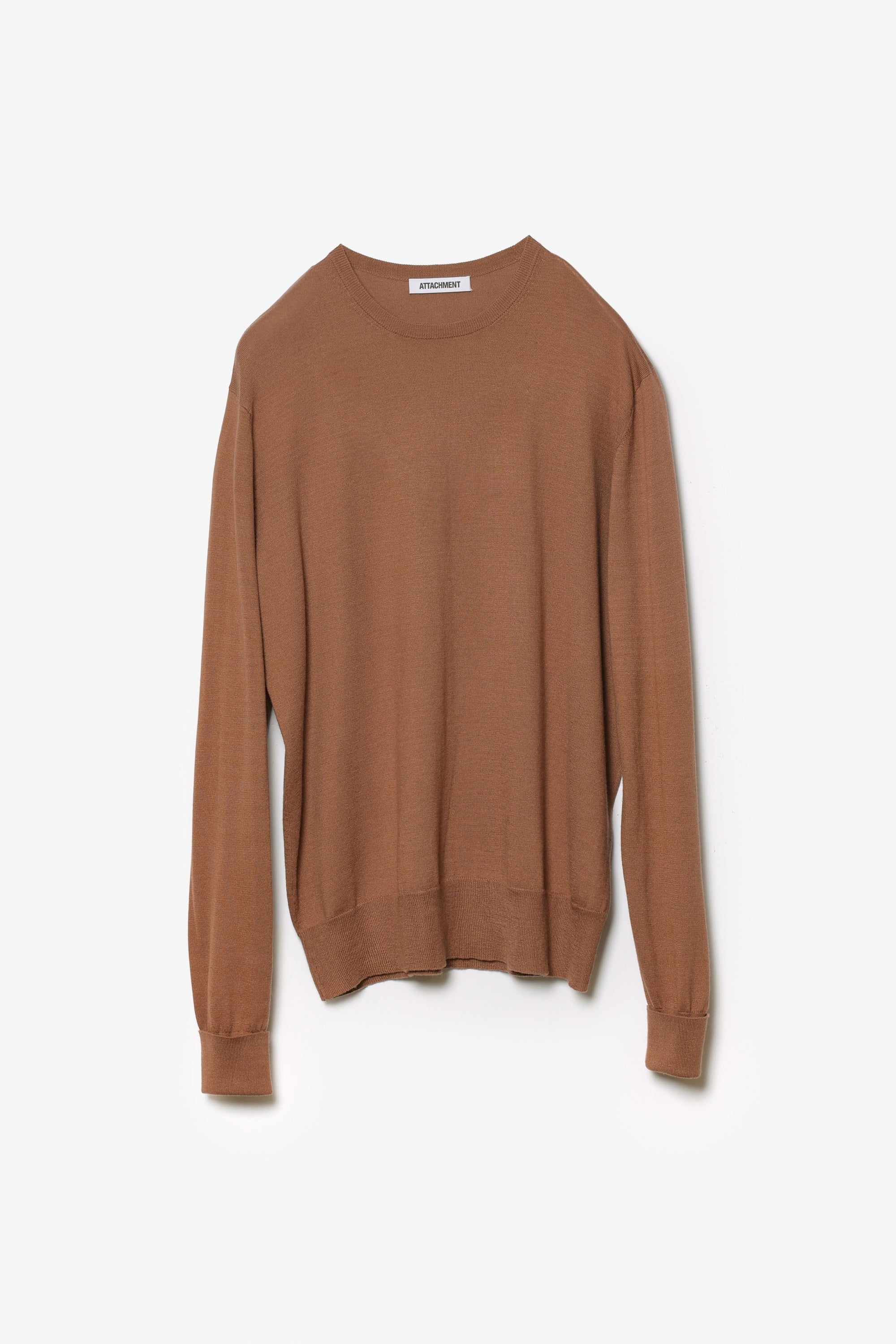 シルクカシミヤニット クルーネックプルオーバー