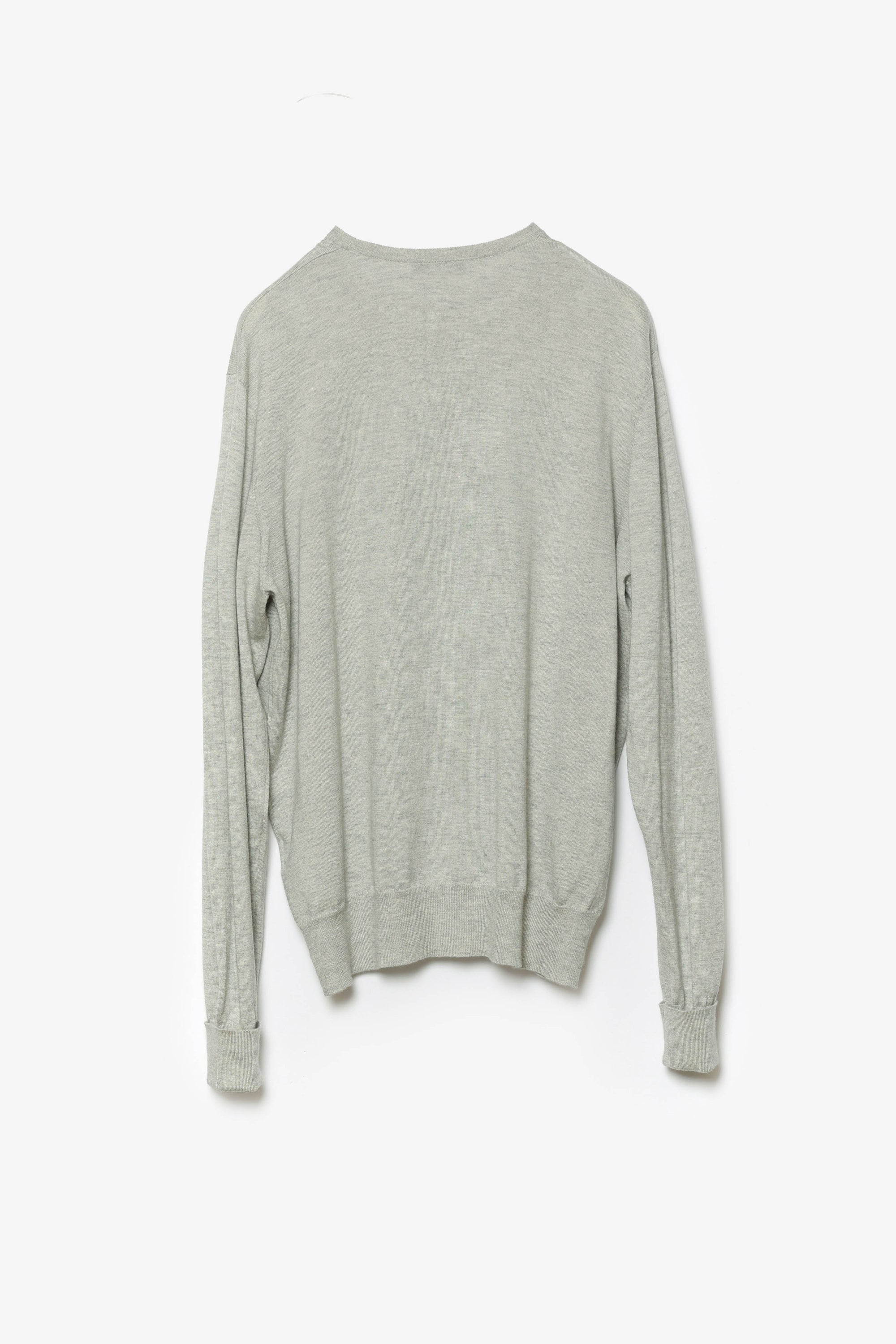 シルクカシミヤニット クルーネックプルオーバー