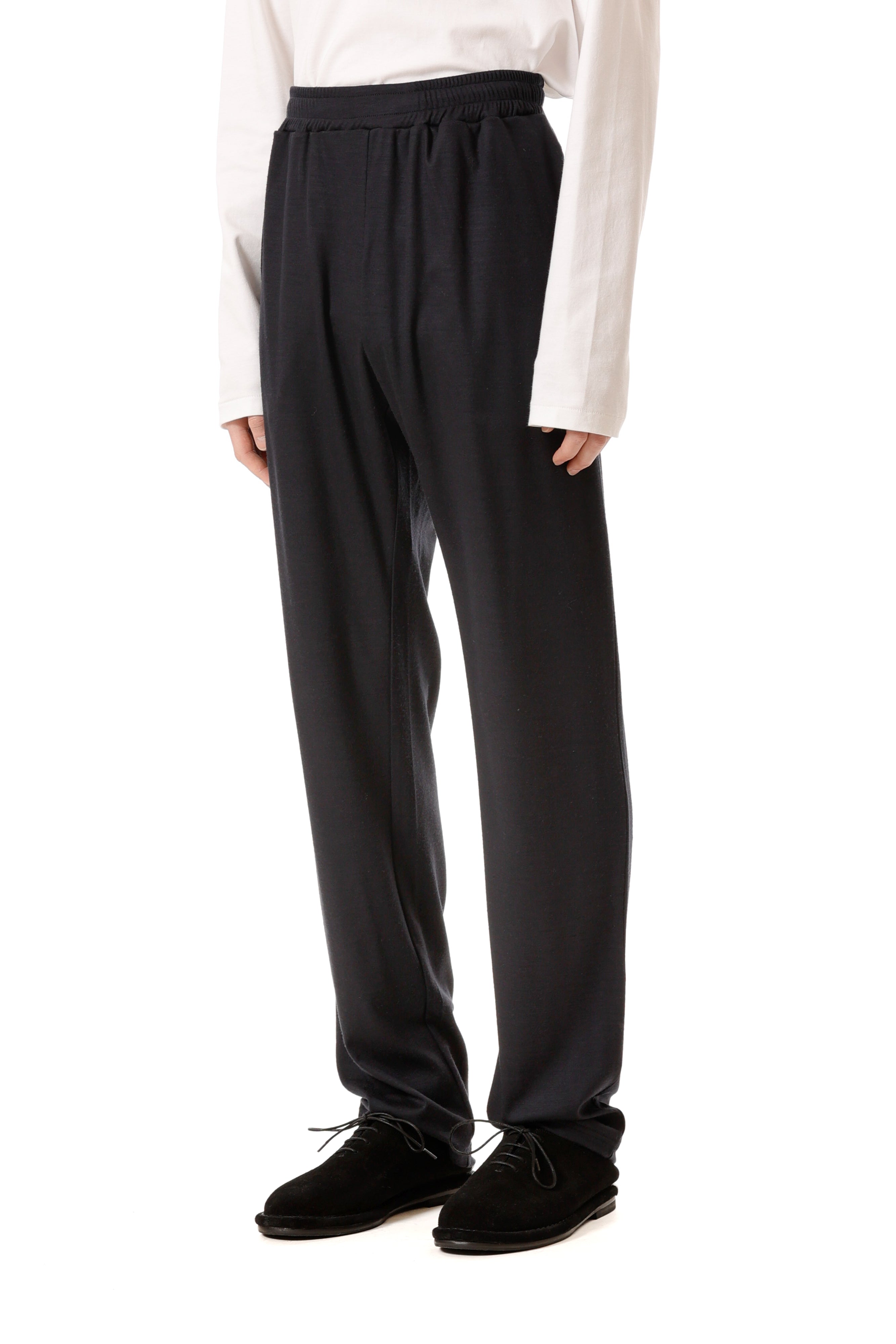 AP52-050 ウールスムース スリムフィット ラウンジパンツ