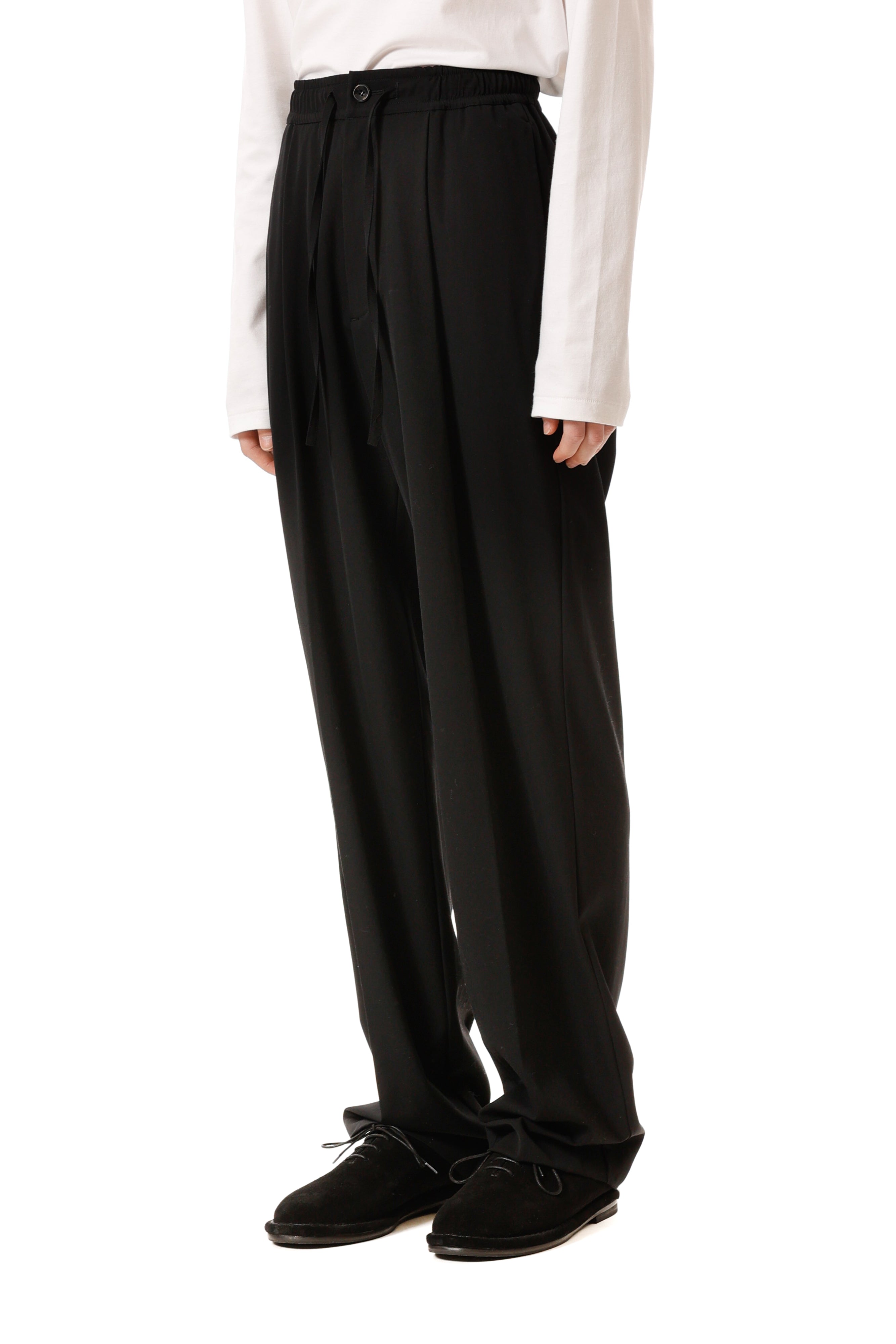 AP52-073 ハイツイストウールギャバジン ワンタックイージーパンツ