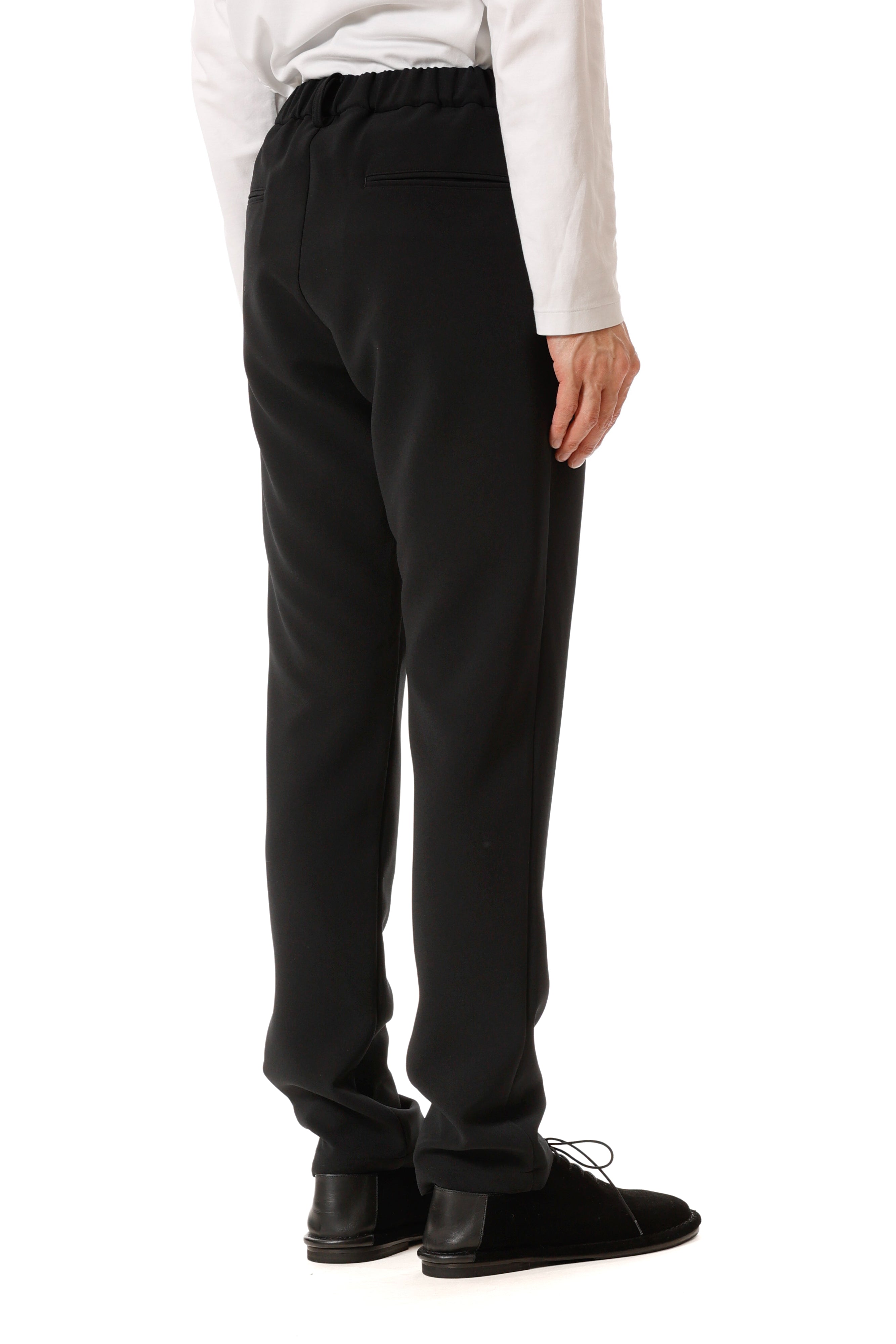 AP52-079 ポリエステルストレッチダブルクロス レギュラーフィットイージーパンツ