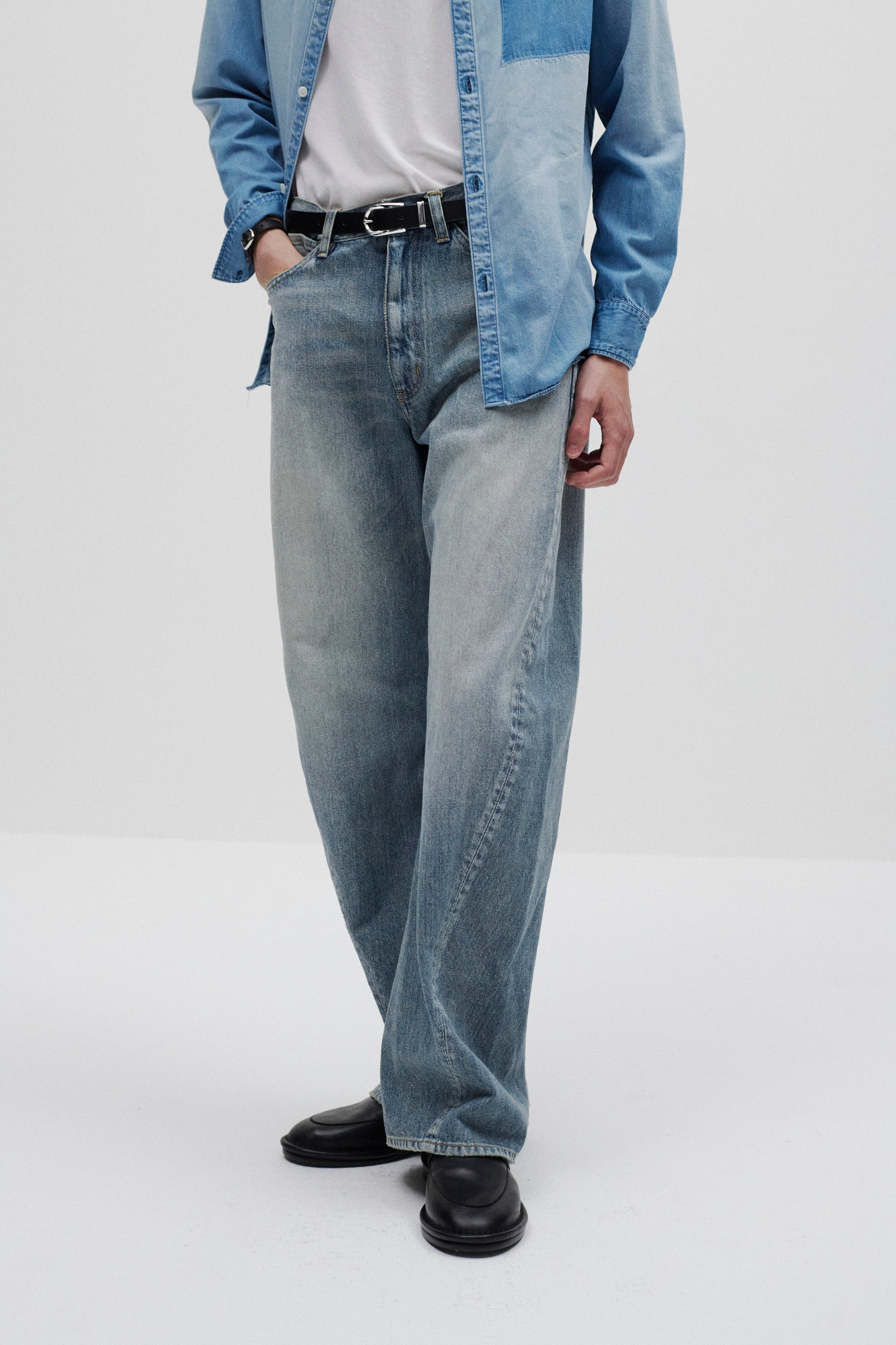 13オンスデニム 3Dジーンズ