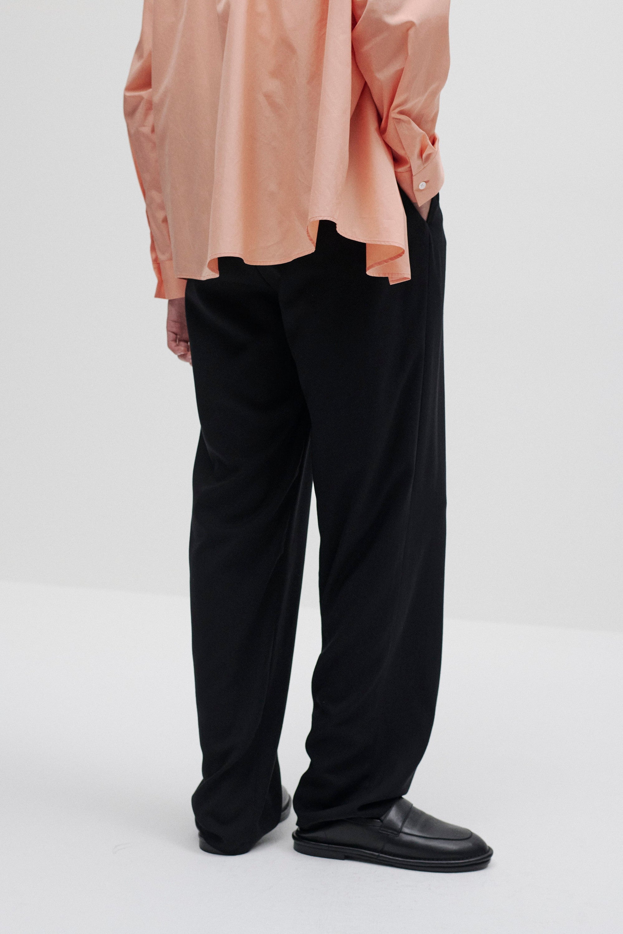 スムースレザー ローファー