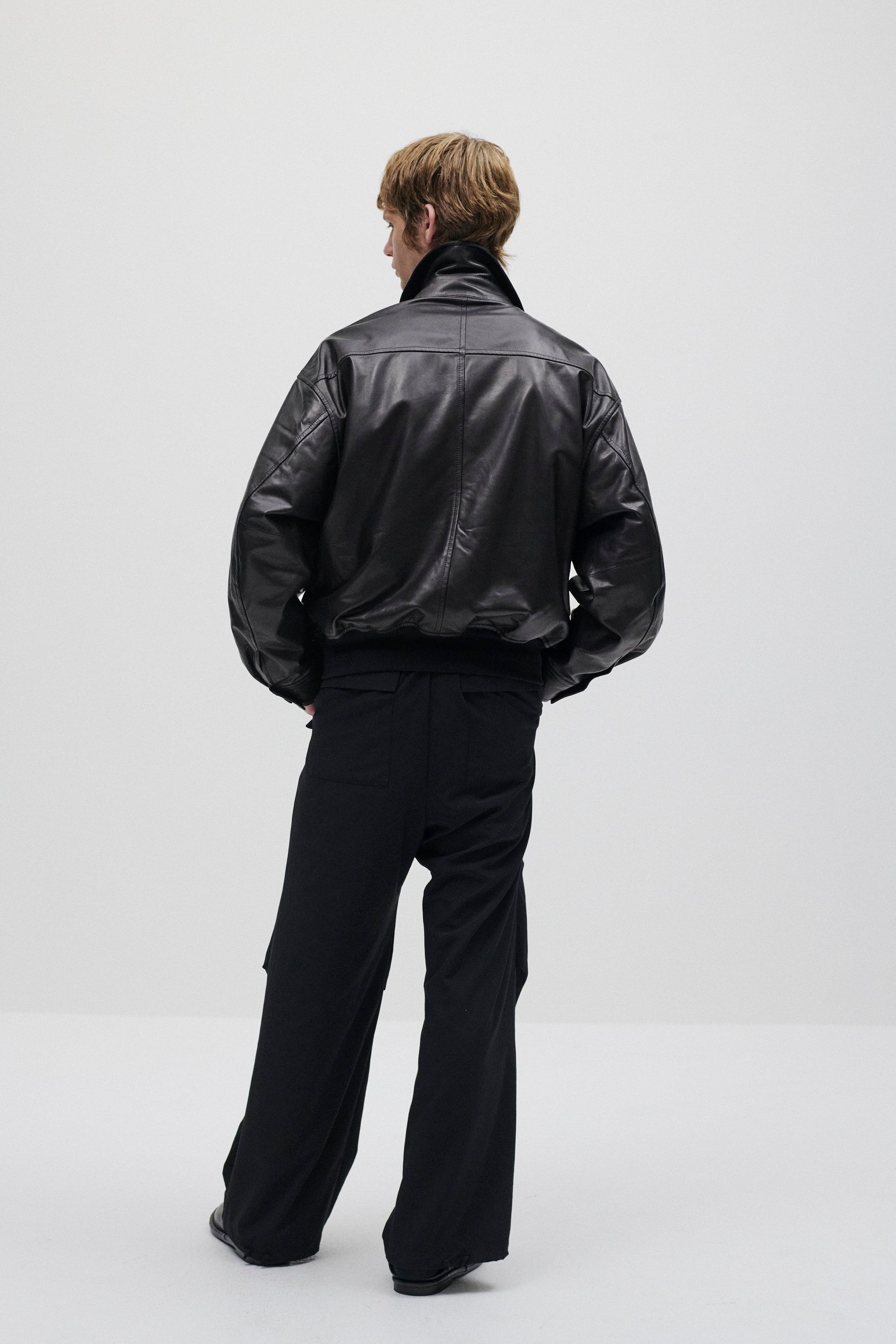 ウール/トリアセテート ストレッチトロ フィールドカーゴパンツ