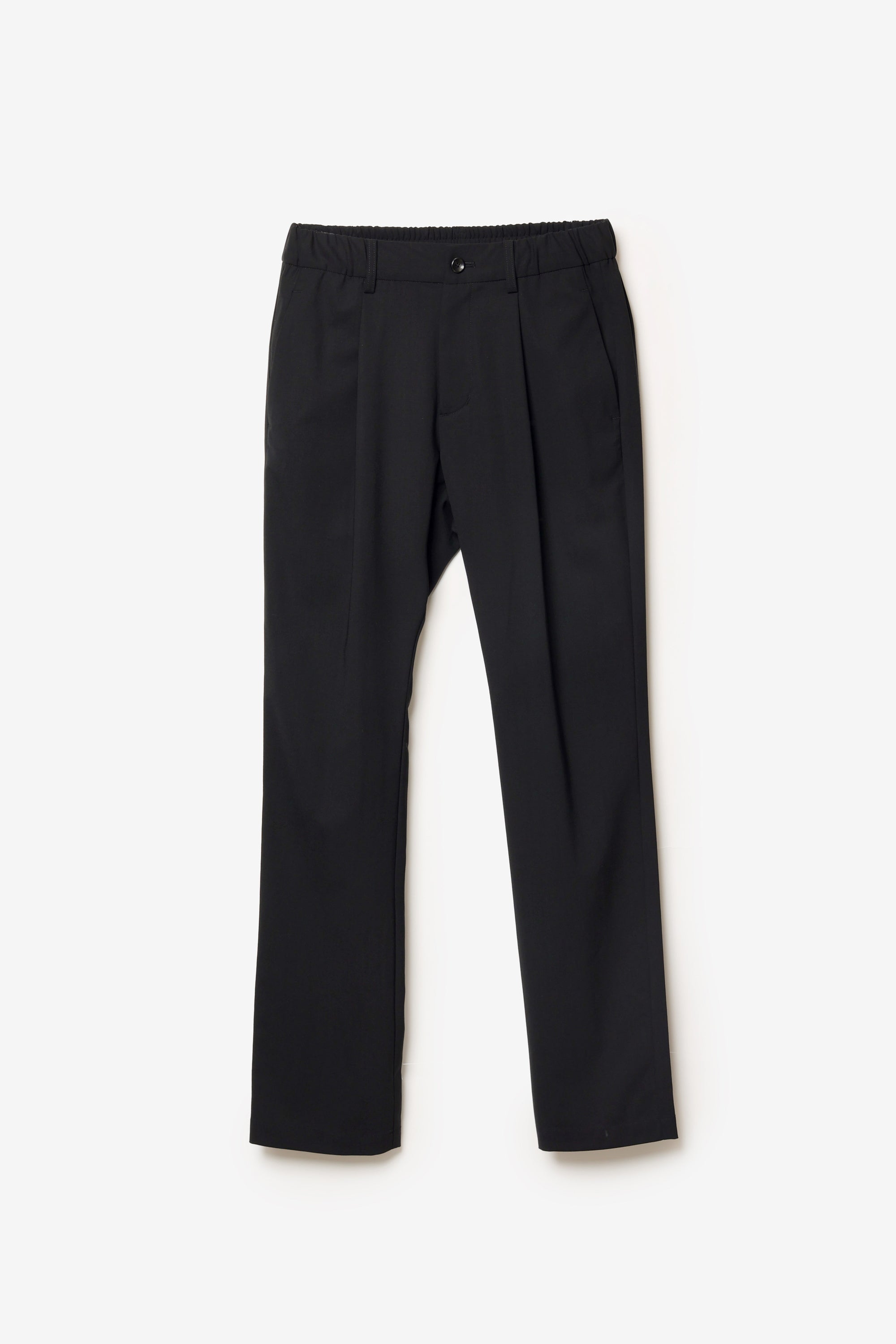 ウール/トリアセテート ストレッチトロ レギュラーフィットイージーパンツ