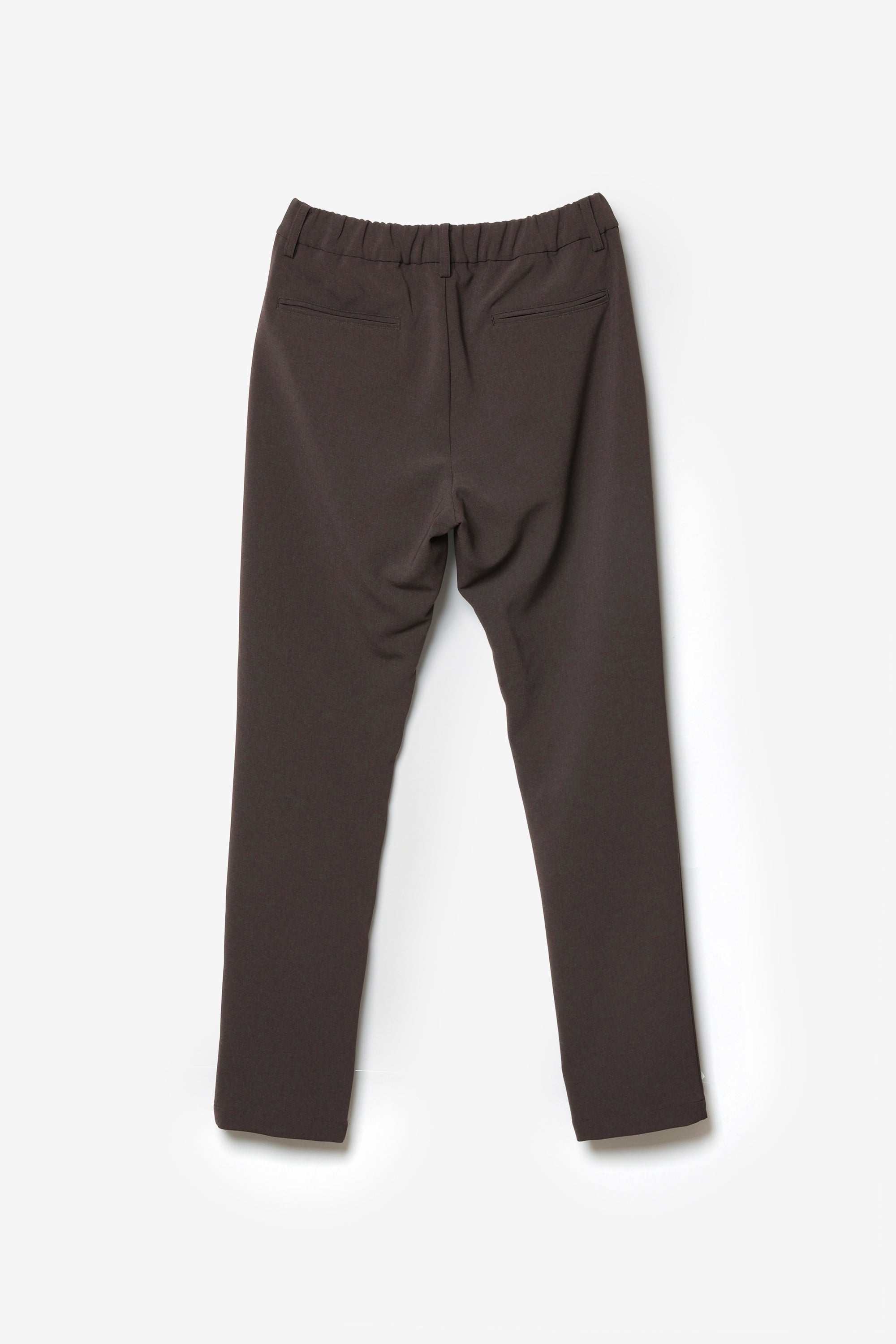 ポリエステルストレッチダブルクロス レギュラーフィットイージーパンツ