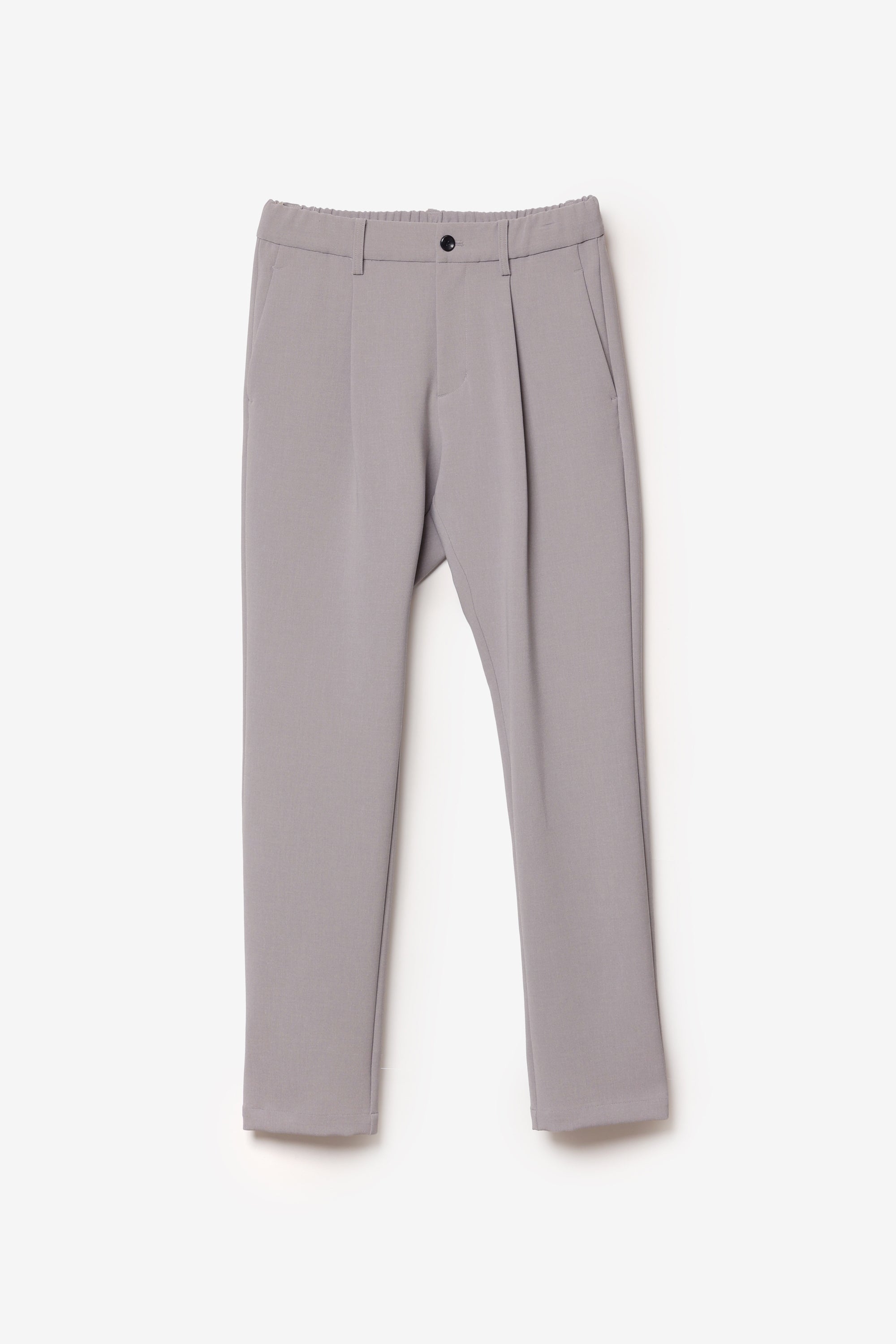 ポリエステルストレッチダブルクロス レギュラーフィットイージーパンツ