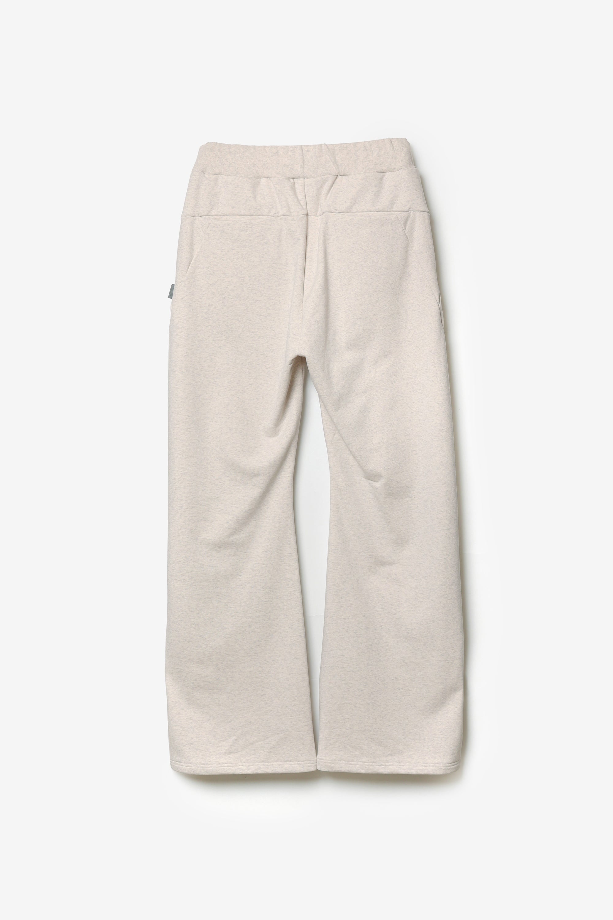 コットンストレッチテリー 3Dワイドパンツ