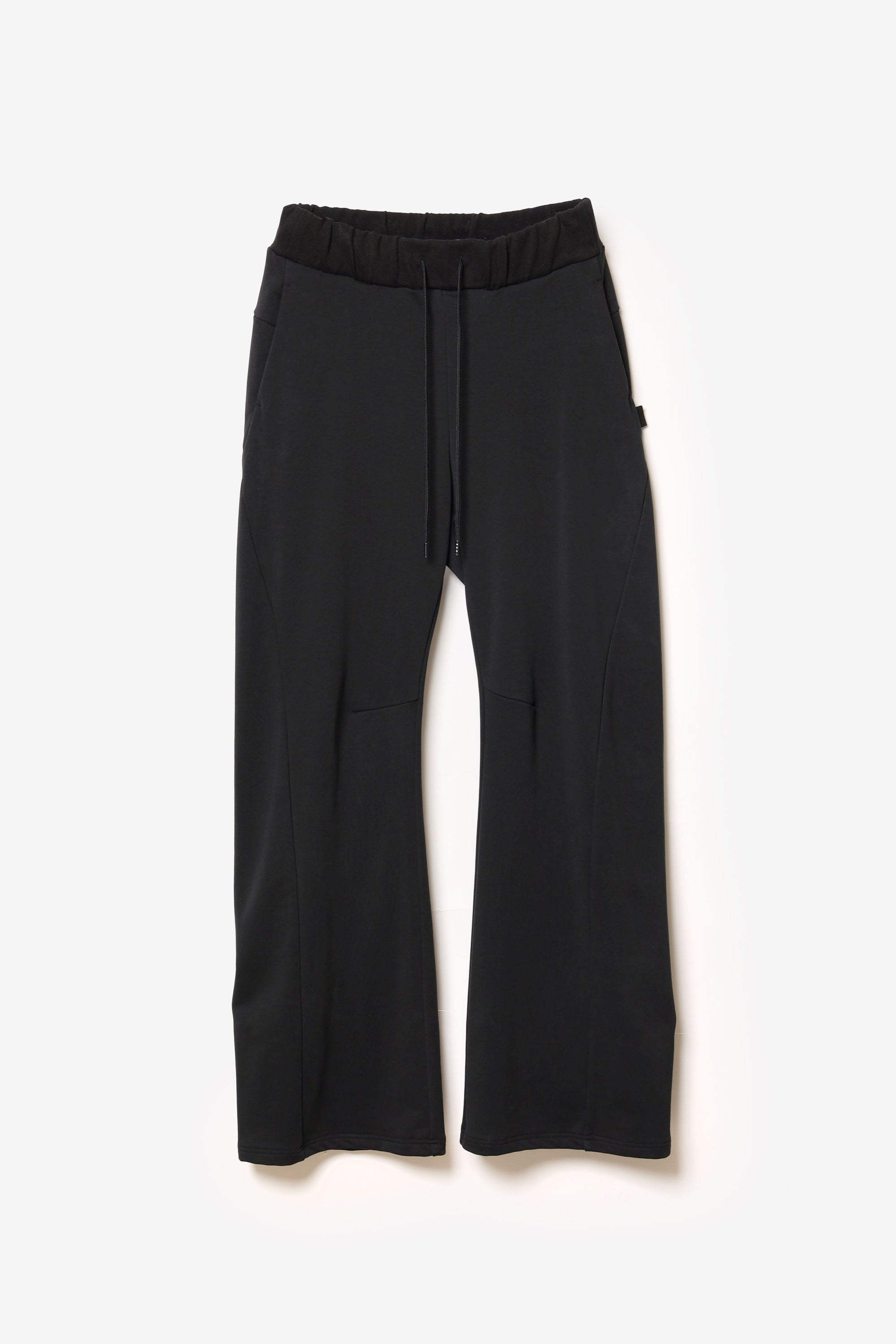 コットンストレッチテリー 3Dワイドパンツ