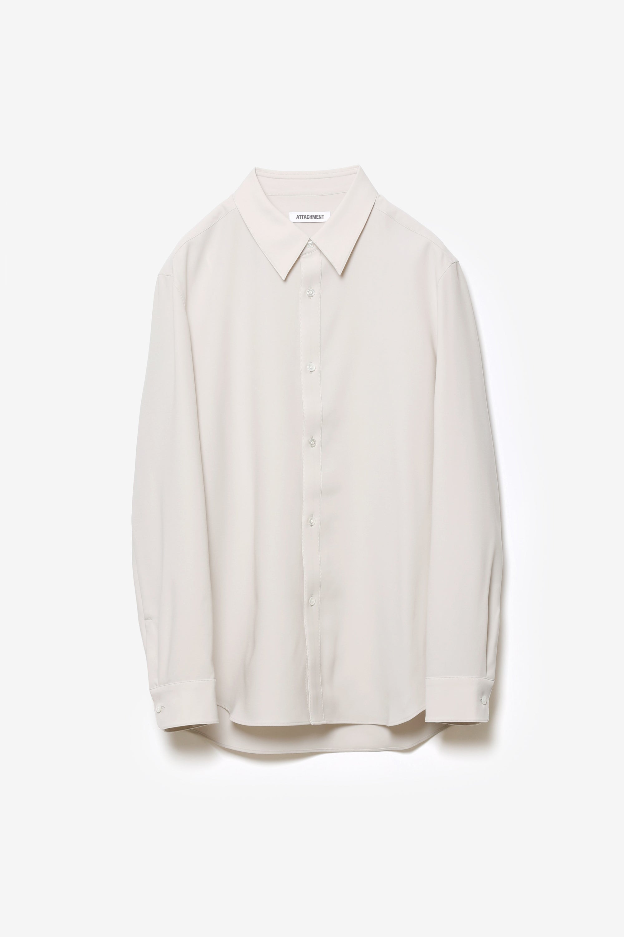 ポリエステルコンパクトツイル レギュラーカラードレスシャツ