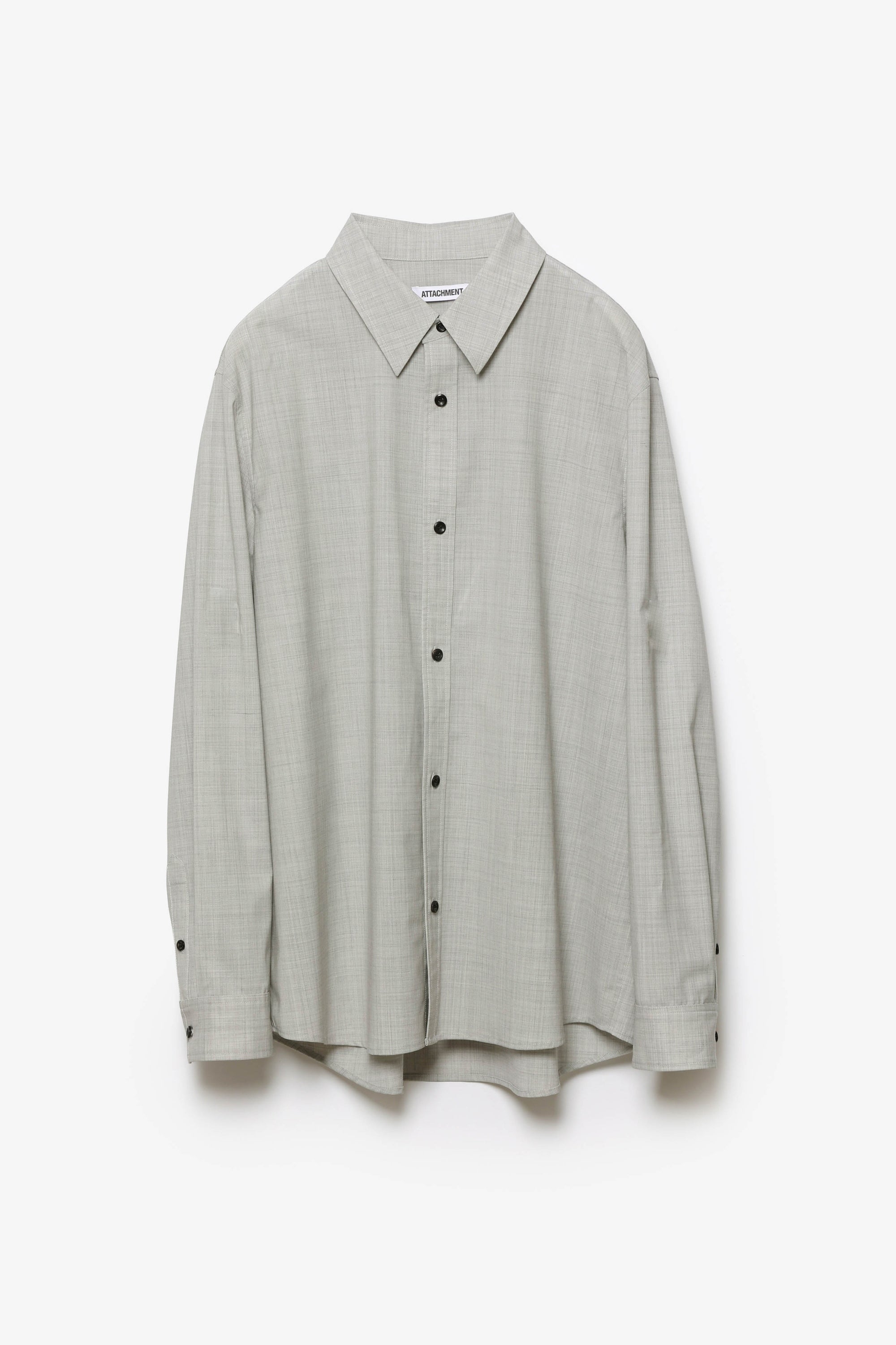 ウール/トリアセテート ストレッチトロ L/Sシャツ〔AS61-088〕