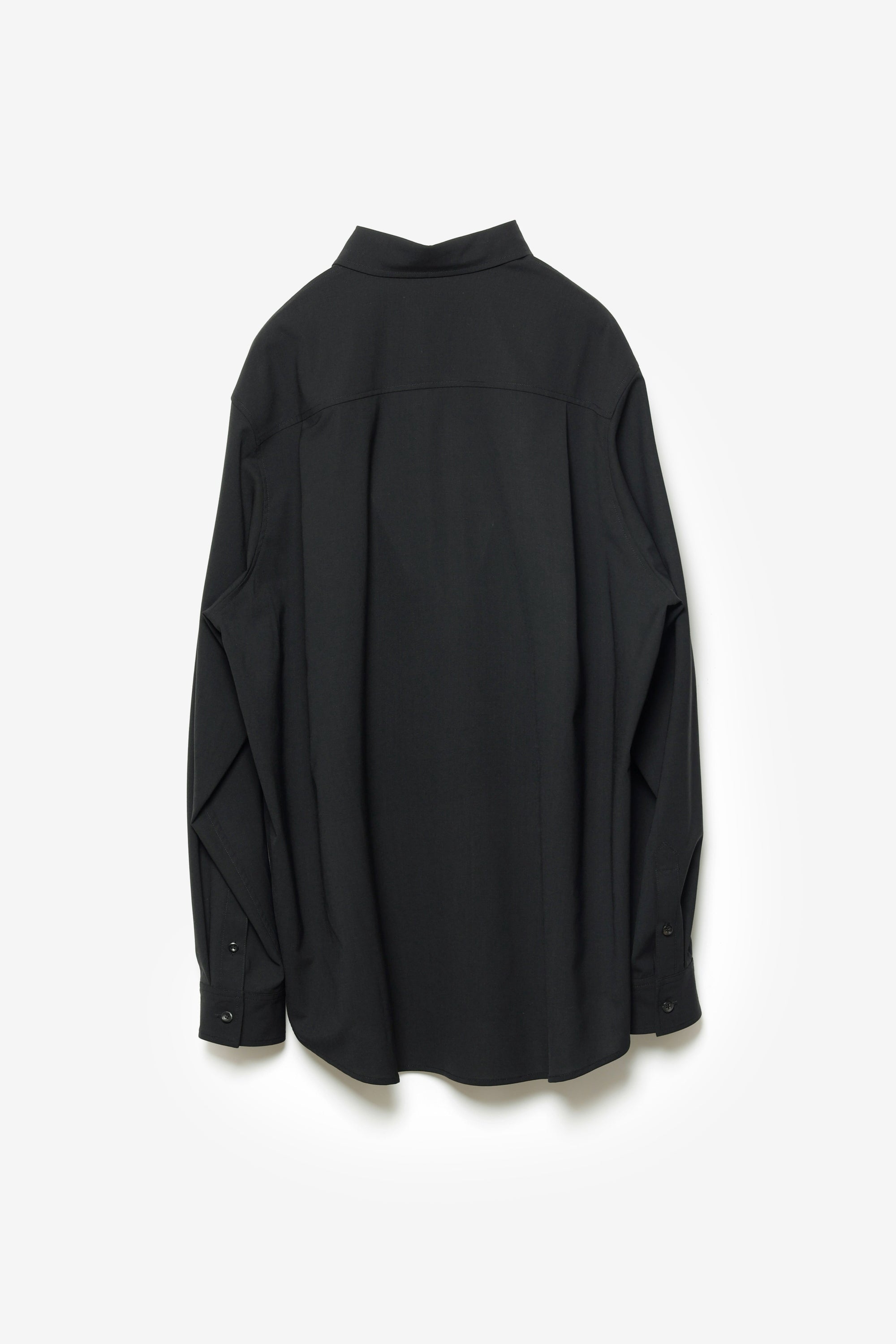 ウール/トリアセテート ストレッチトロ L/Sシャツ〔AS61-088〕