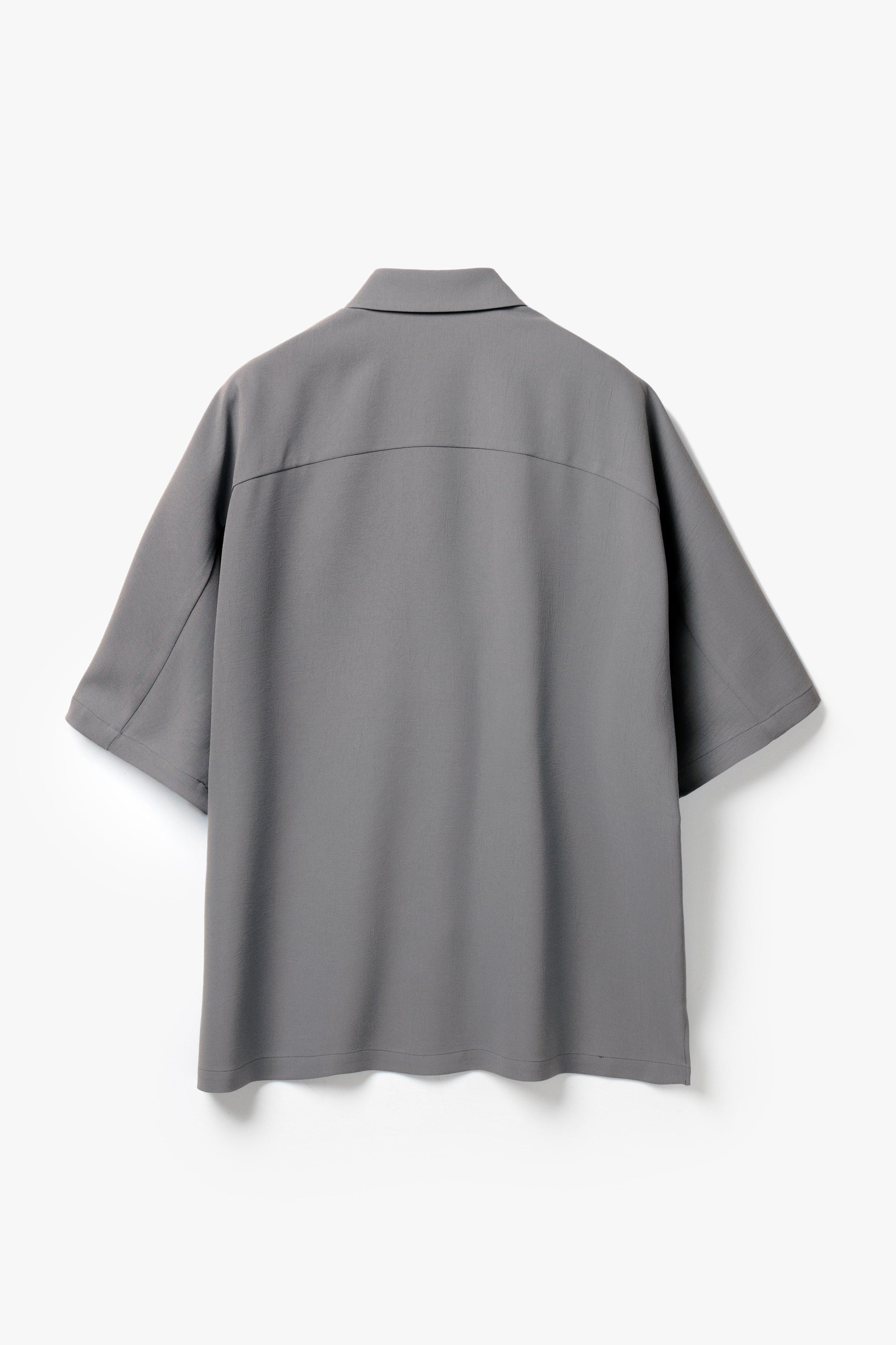 ポリエステルライトトロ ドルマンスリーブレギュラーカラーシャツ S/S