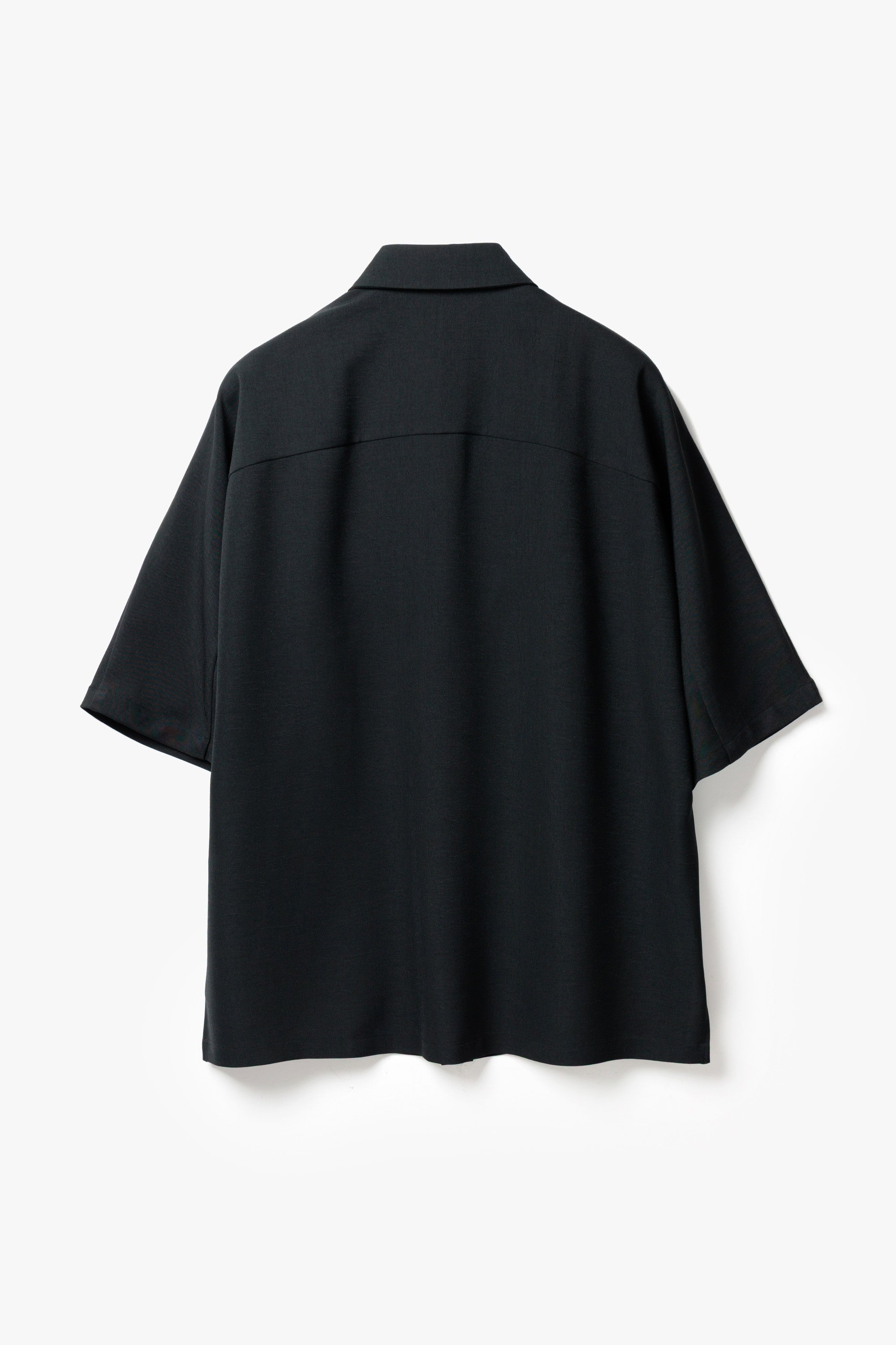 ポリエステルライトトロ ドルマンスリーブレギュラーカラーシャツ S/S