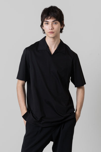 Released in February AS41-015 Cotton Jersey Cross Polo Shirt