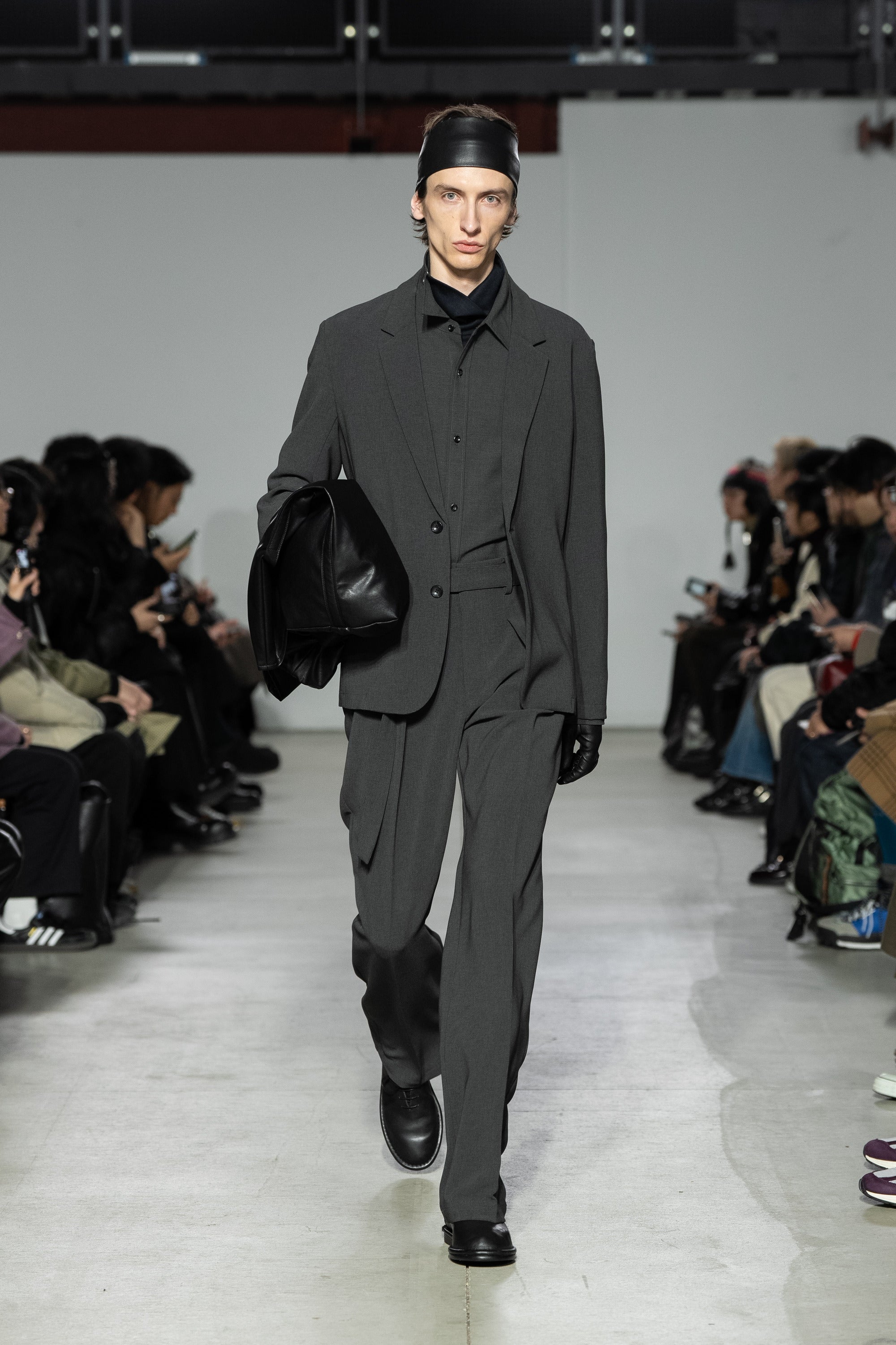 AG52-077 ポリエステルストレッチダブルクロス 2Bジャケット